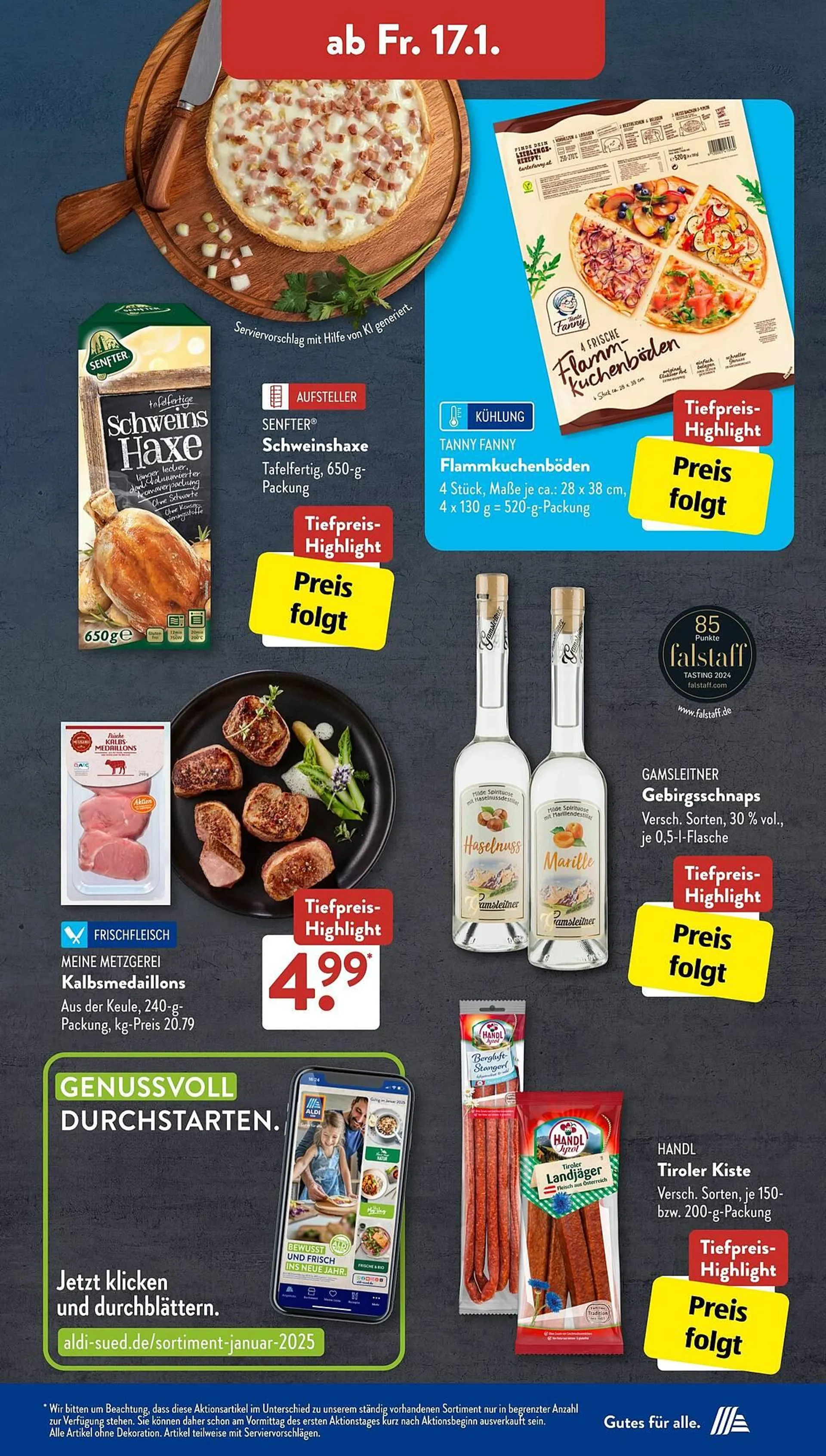 Aldi Süd Prospekt von 13. Januar bis 19. Januar 2025 - Prospekt seite 19