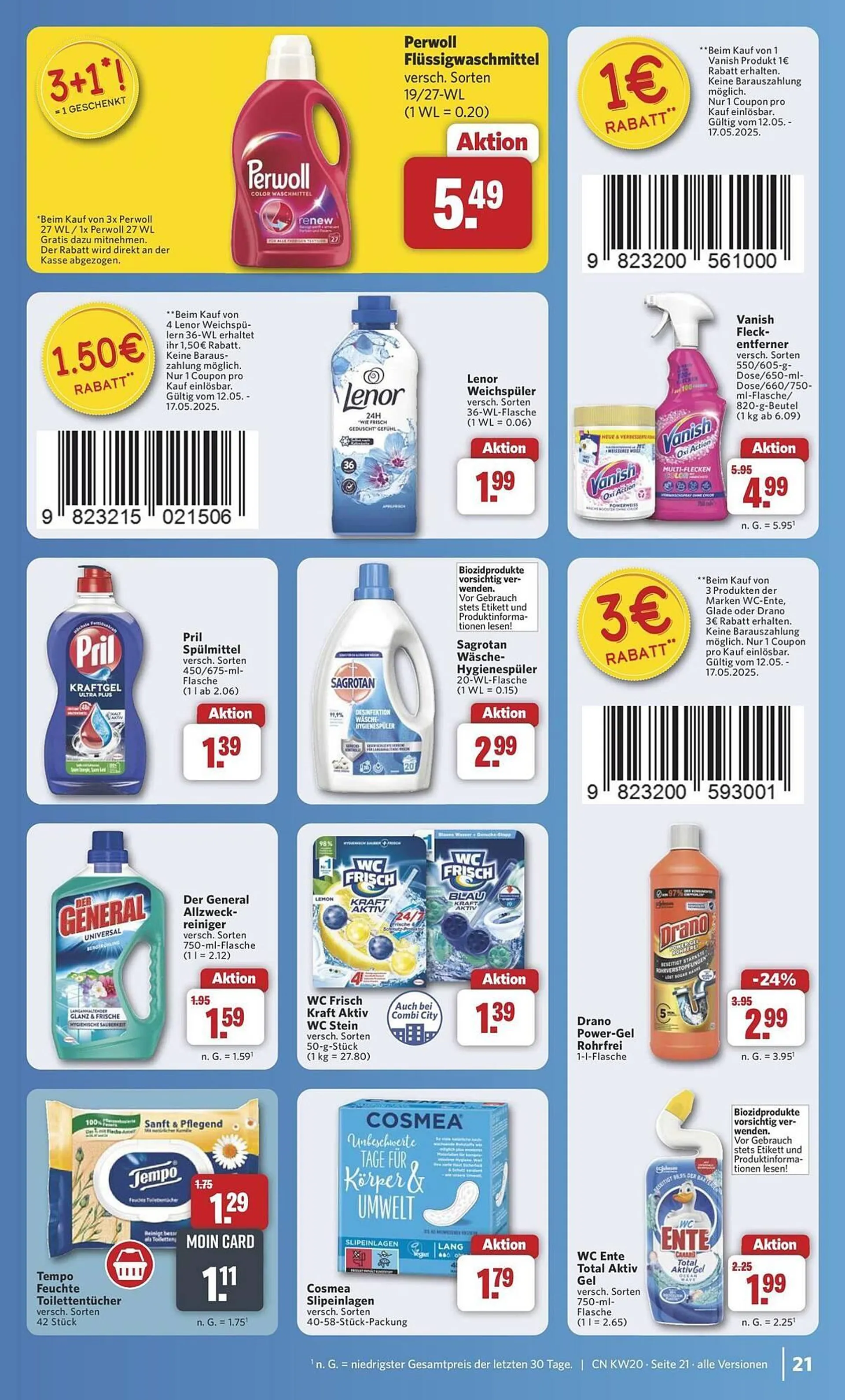 Combi Prospekt von 11. Mai bis 17. Mai 2025 - Prospekt seite 29
