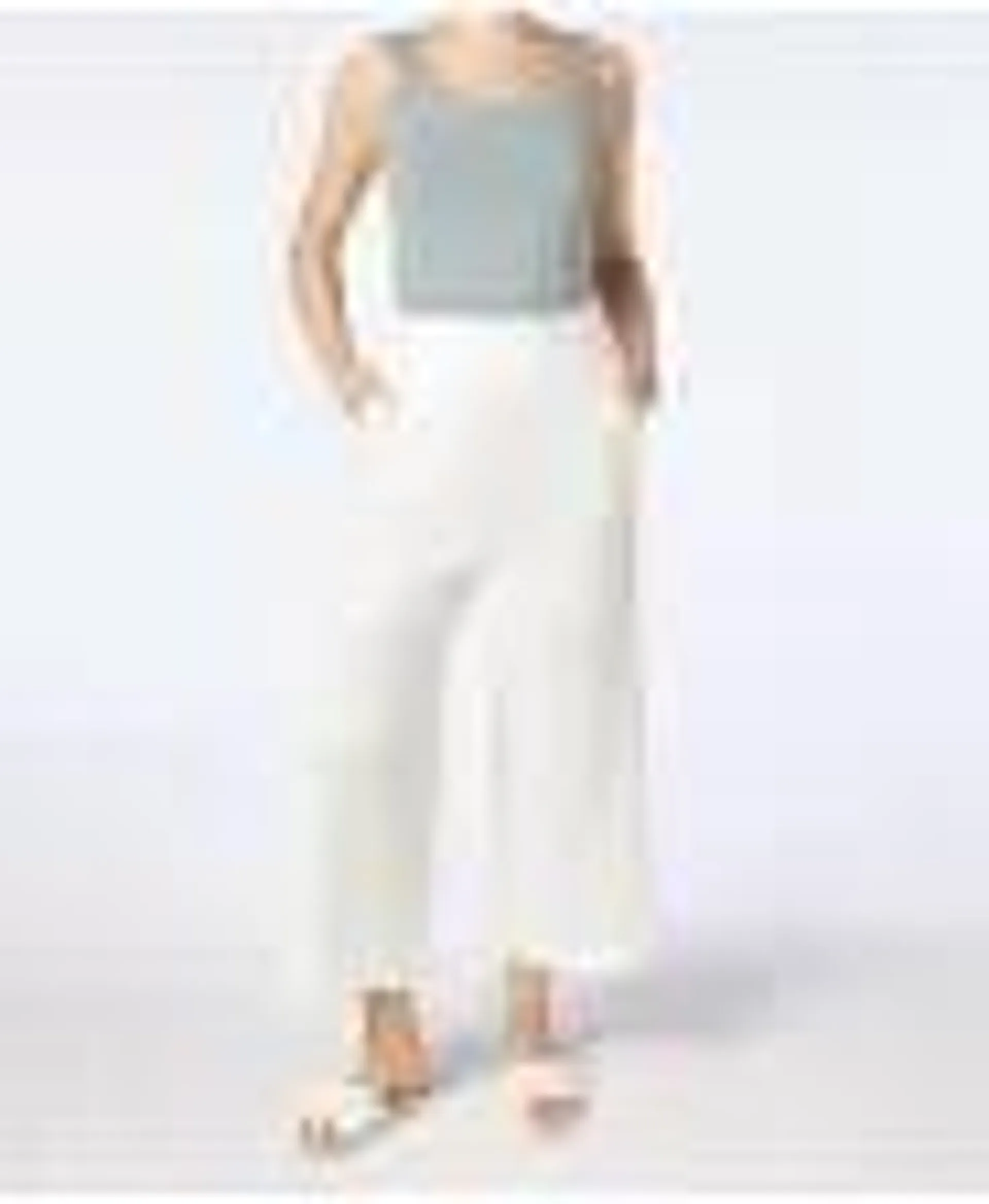 Strukturierte Culotte Janina, 7/8-Länge