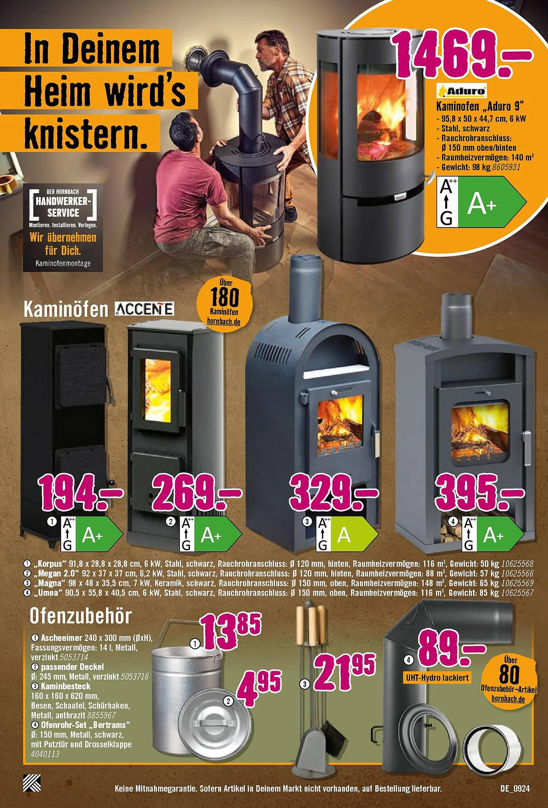 Hornbach Prospekt von 27. August bis 24. September 2024 - Prospekt seite 19