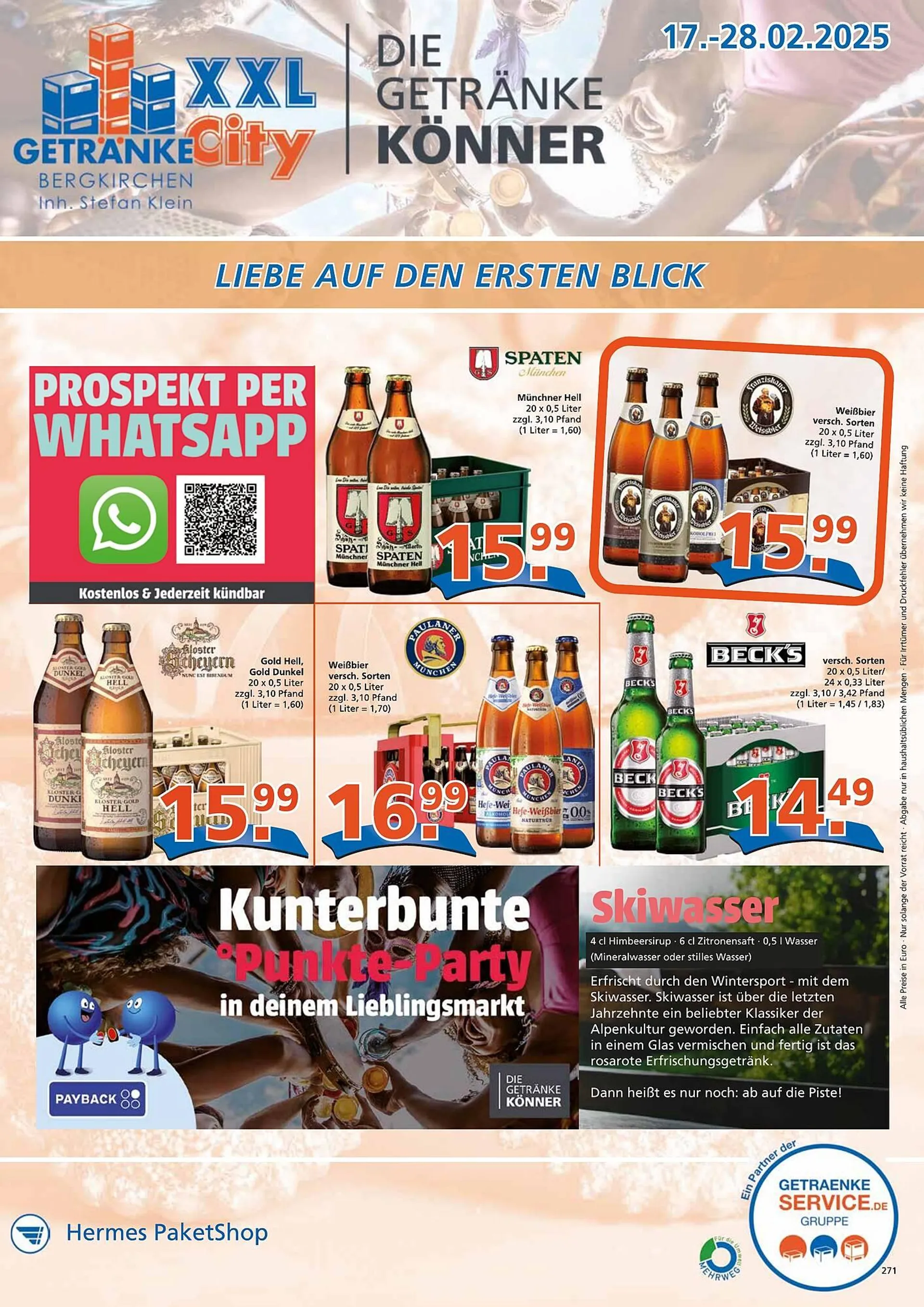 K-Getränkemarkt Prospekt von 1. Februar bis 28. Februar 2025 - Prospekt seite 3