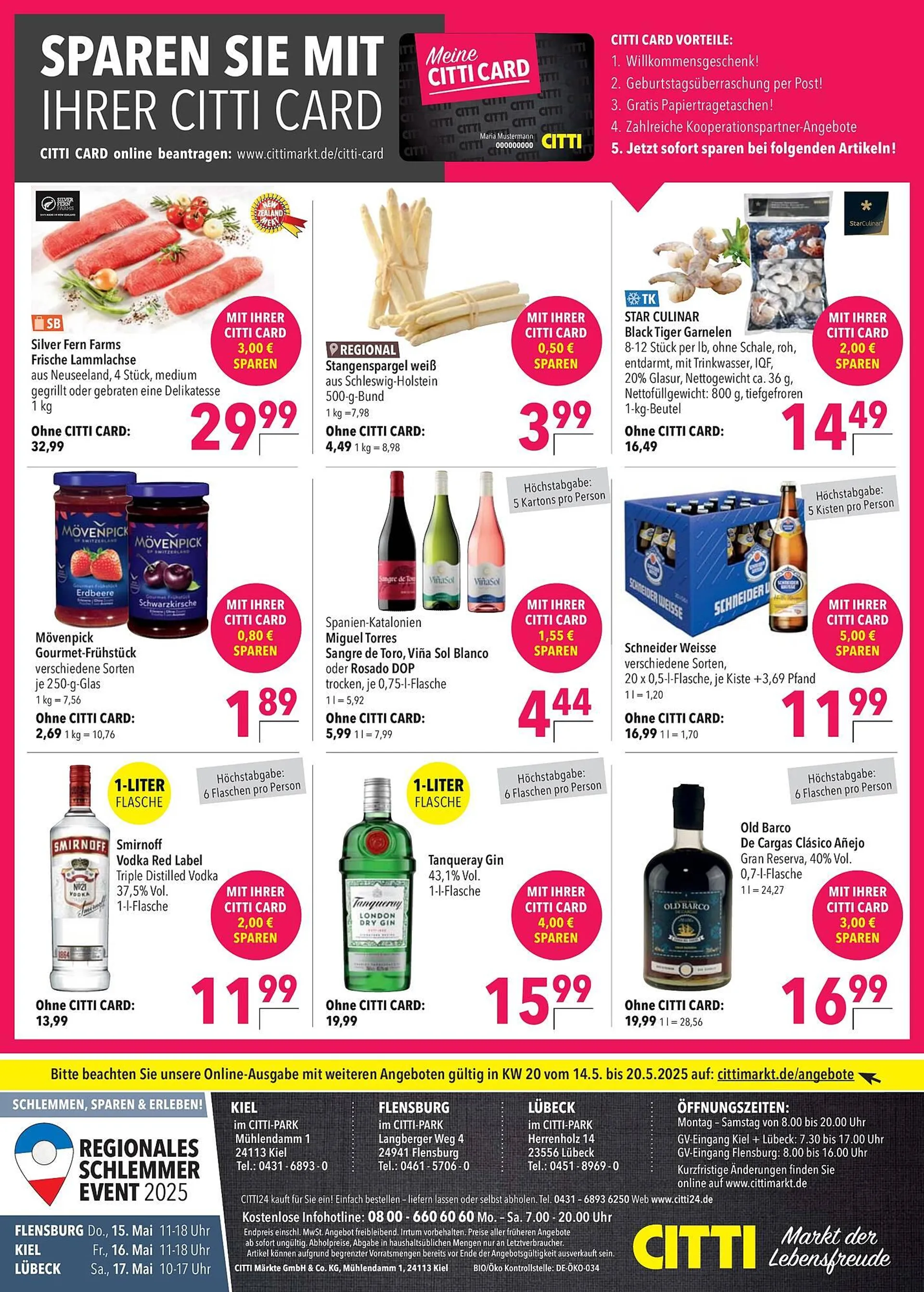 CITTI Markt Prospekt von 14. Mai bis 20. Mai 2025 - Prospekt seite 14