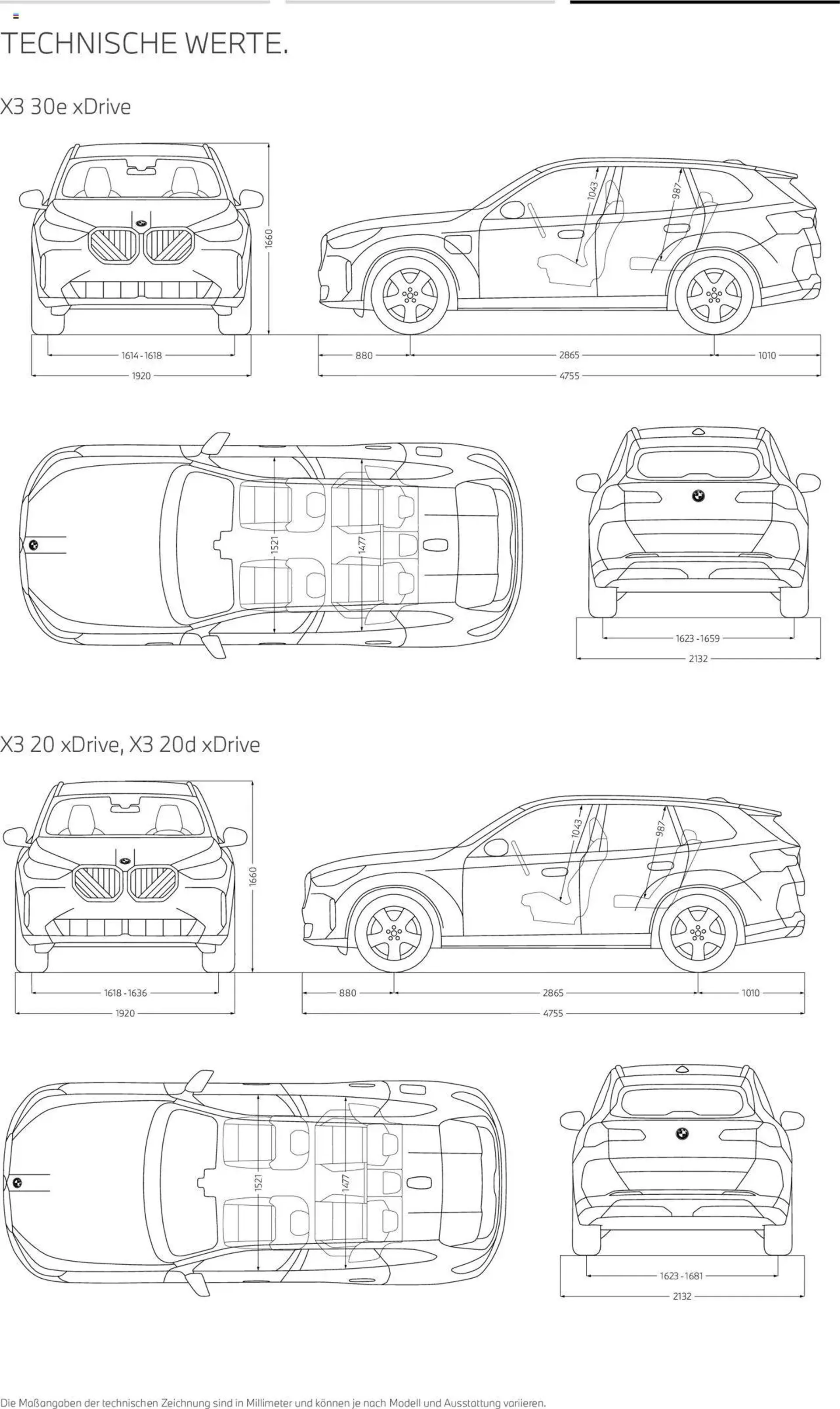 BMW X3 von 1. August bis 31. Dezember 2024 - Prospekt seite 23