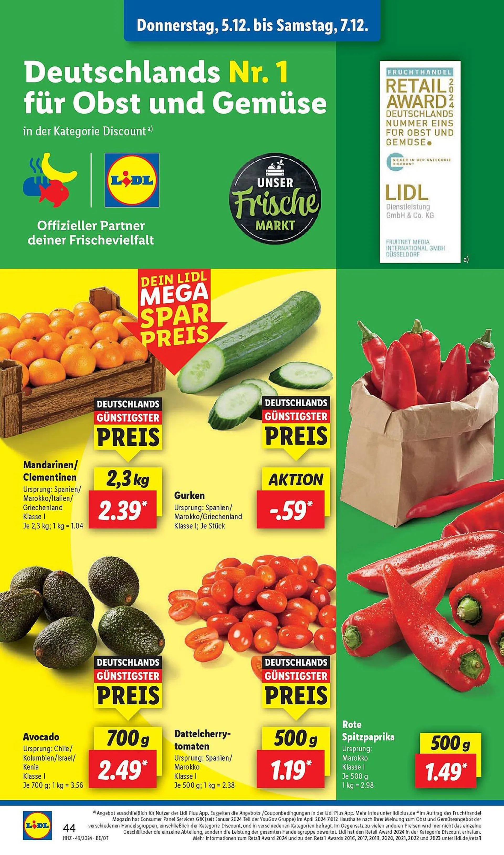 Lidl Prospekt von 9. Dezember bis 14. Dezember 2024 - Prospekt seite 56