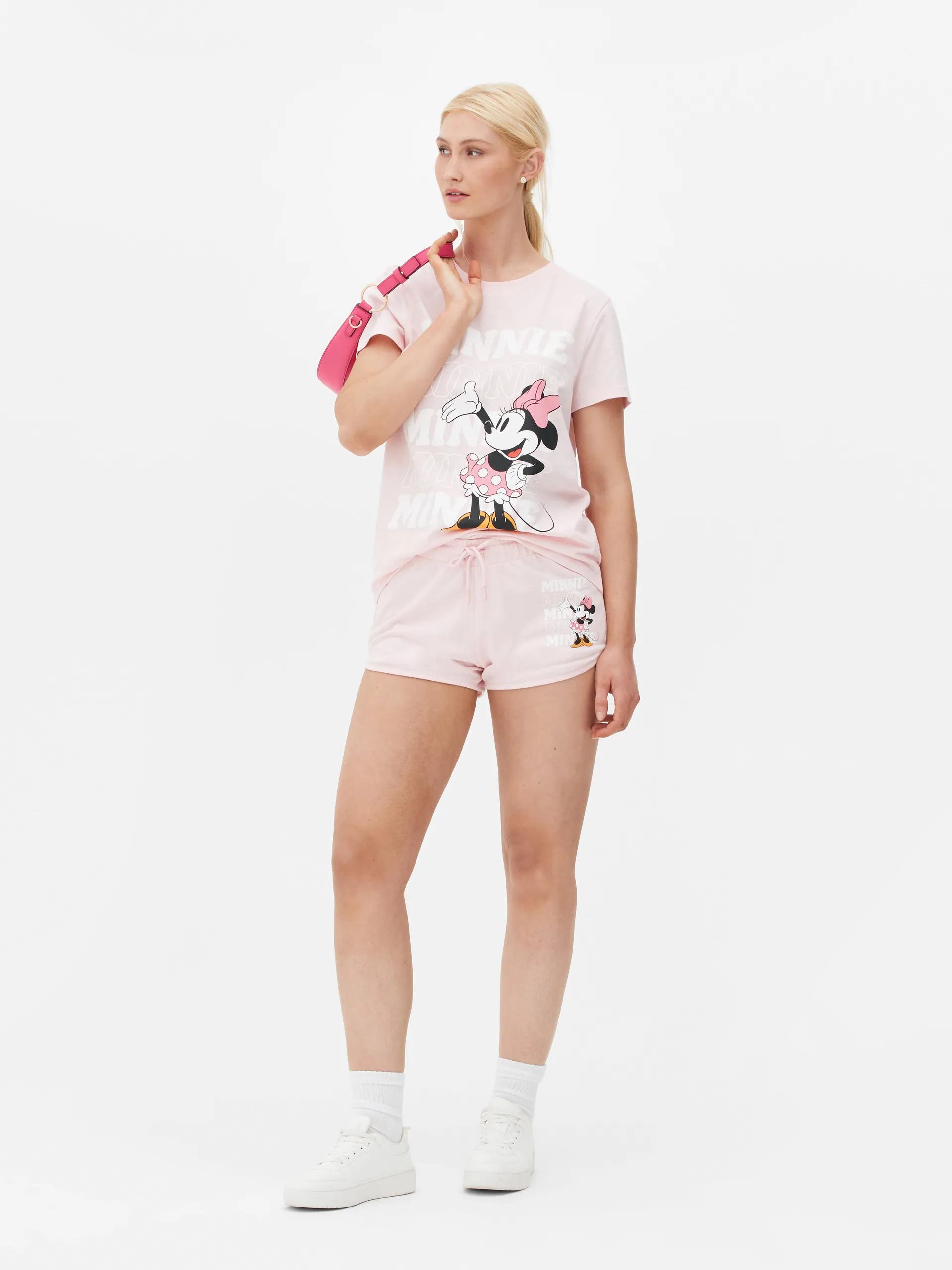 „Disney Minnie Maus“ Shorts mit Print