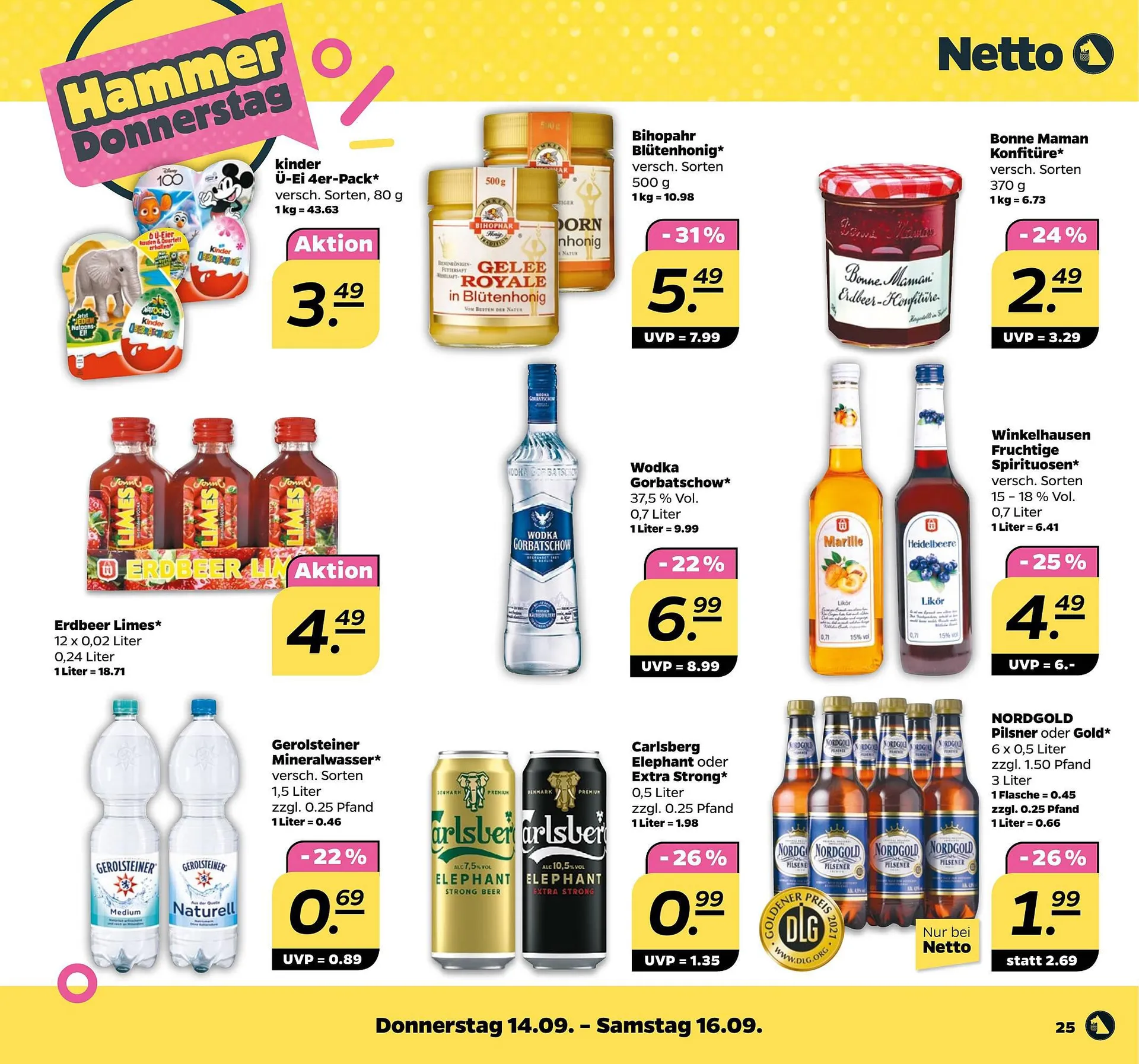 NETTO Prospekt von 11. September bis 16. September 2023 - Prospekt seite 25