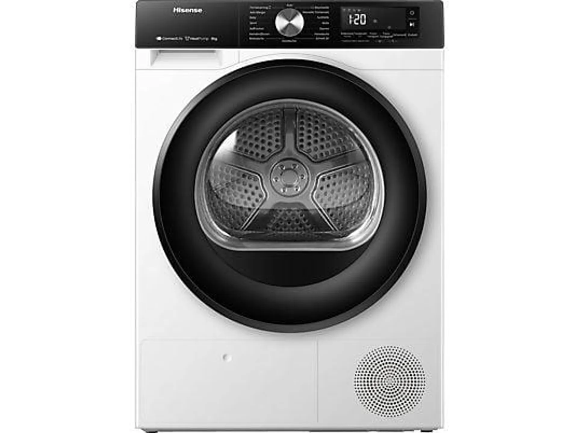 HISENSE DH3S802BW3 Wärmepumpentrockner (8 kg, A+++, weiß)