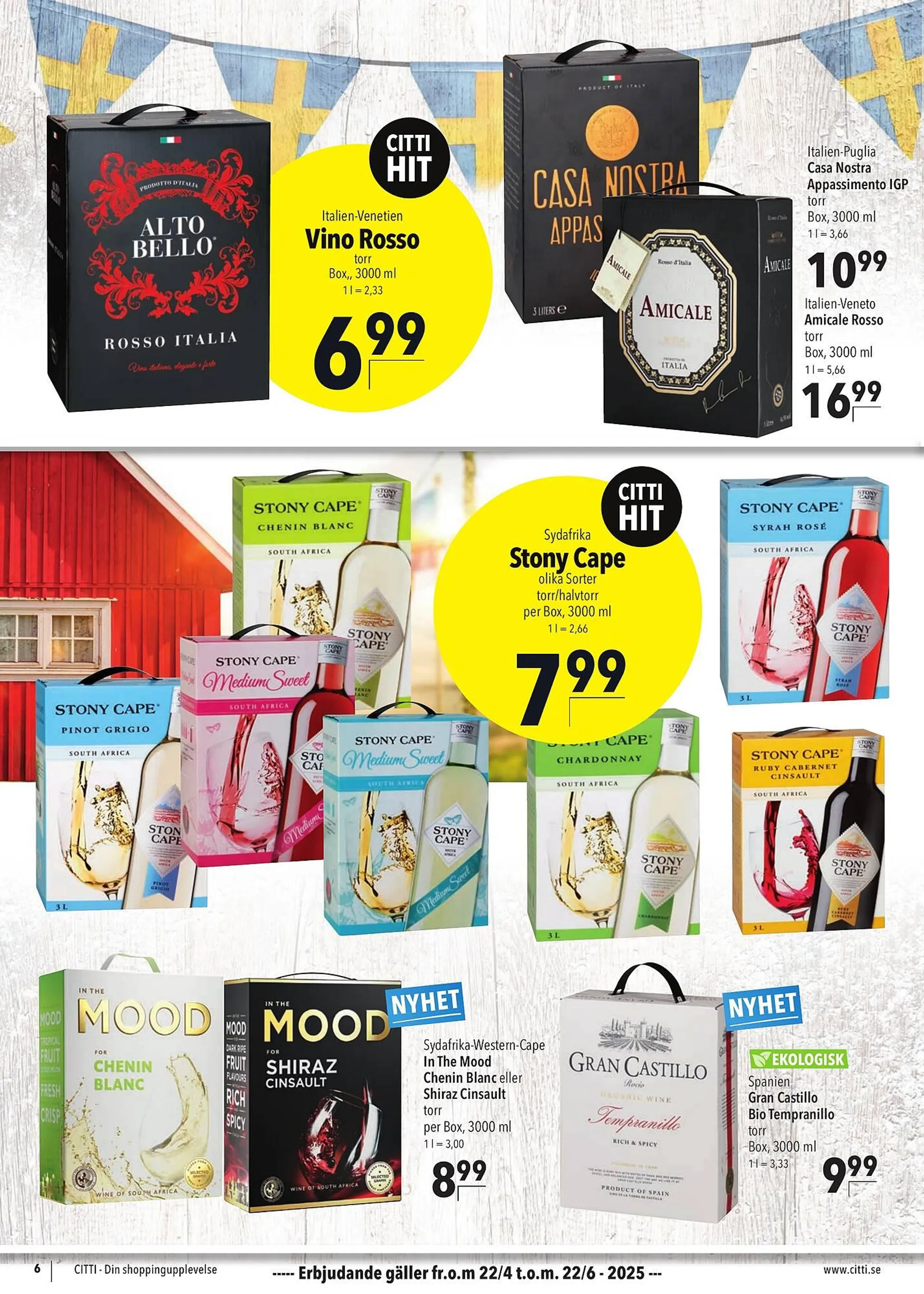 CITTI Markt Prospekt von 22. April bis 22. Juni 2025 - Prospekt seite 6
