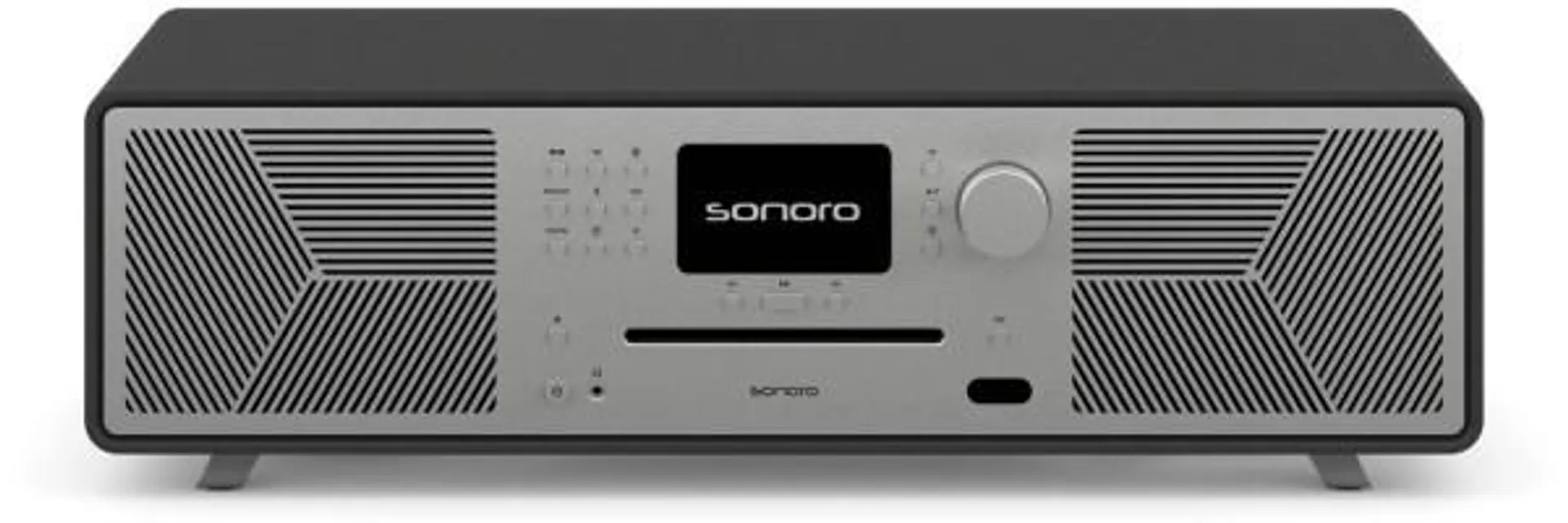 sonoro Meisterstück (Gen.2) Design Audio-System Netzwerkfähig grau matt/silber