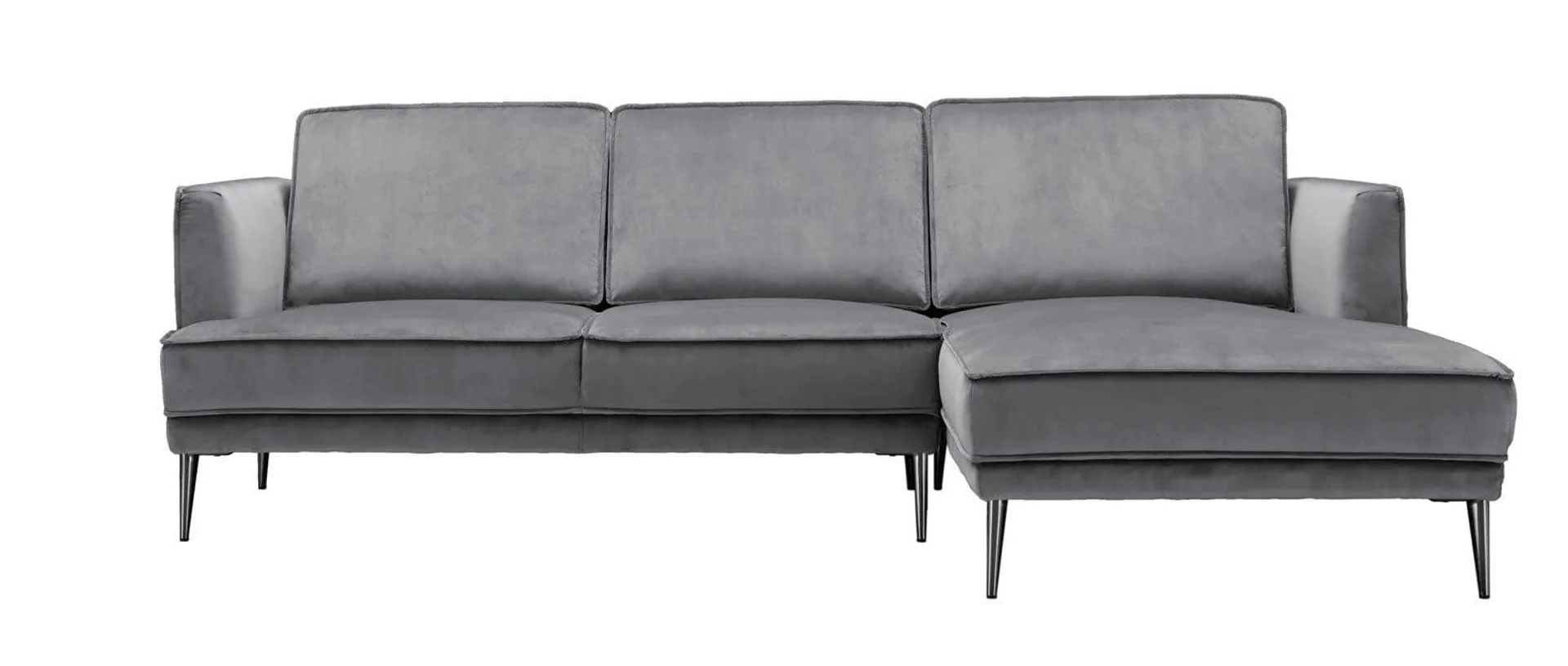 Ecksofa CHARLESTON grau