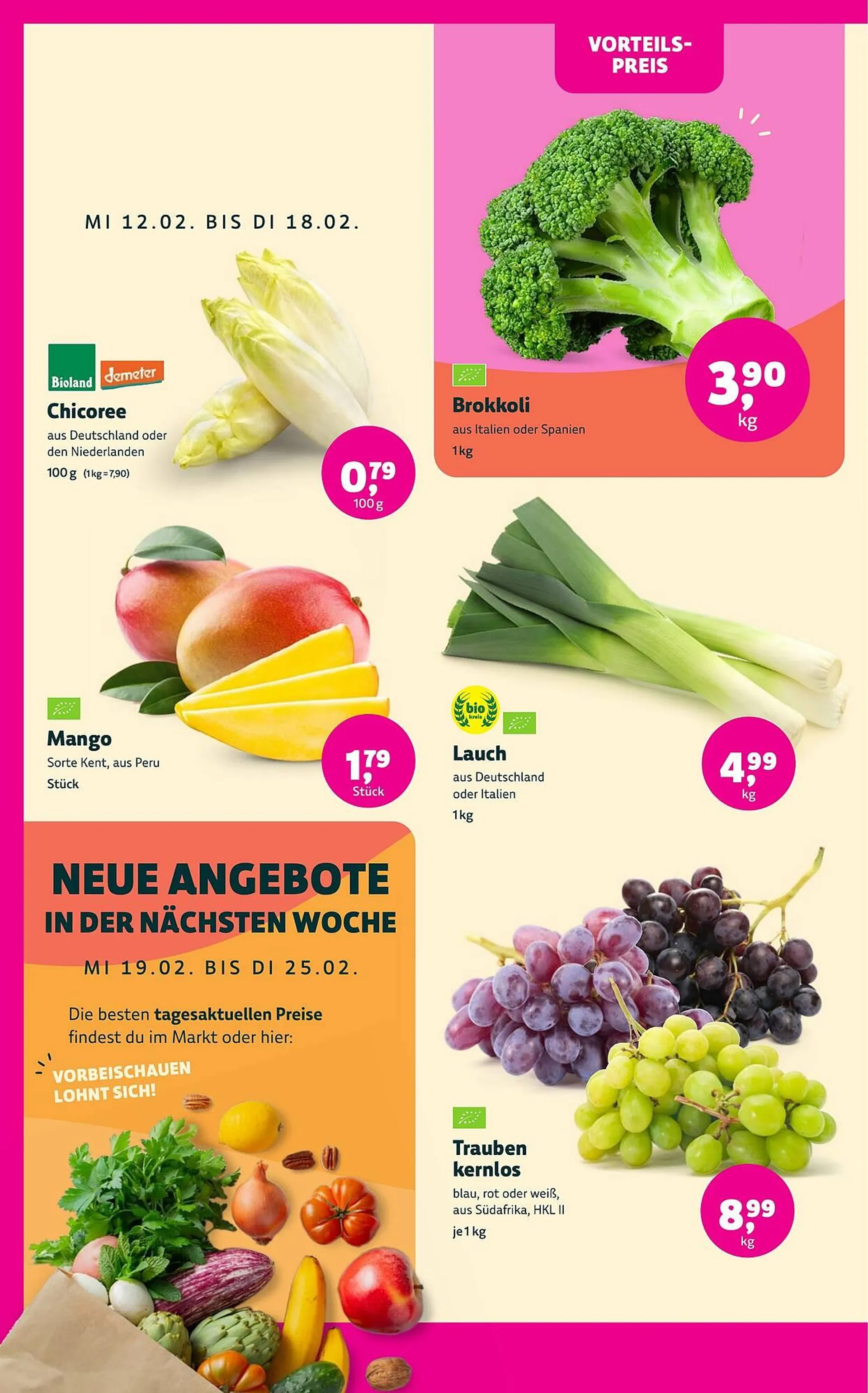 Landmann's Biomarkt Prospekt von 12. Februar bis 25. Februar 2025 - Prospekt seite 2