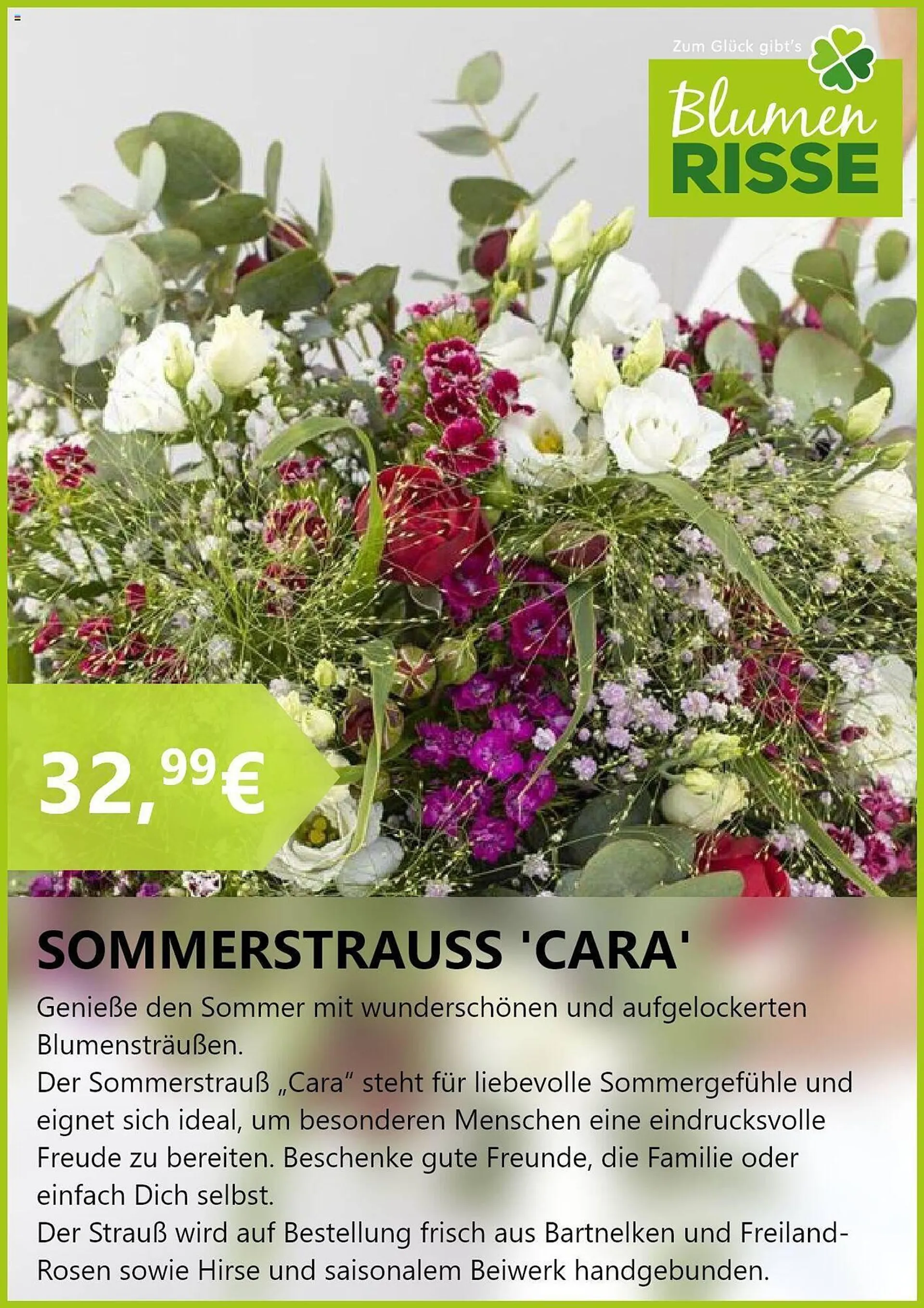 Blumen Risse Prospekt von 22. Juli bis 19. August 2024 - Prospekt seite 8