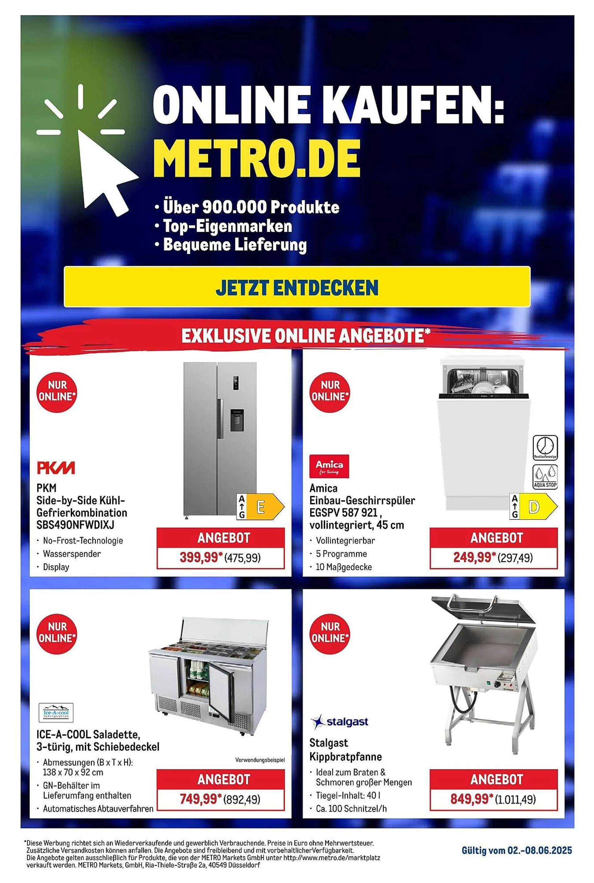 METRO Prospekt von 2. Juni bis 8. Juni 2025 - Prospekt seite 1