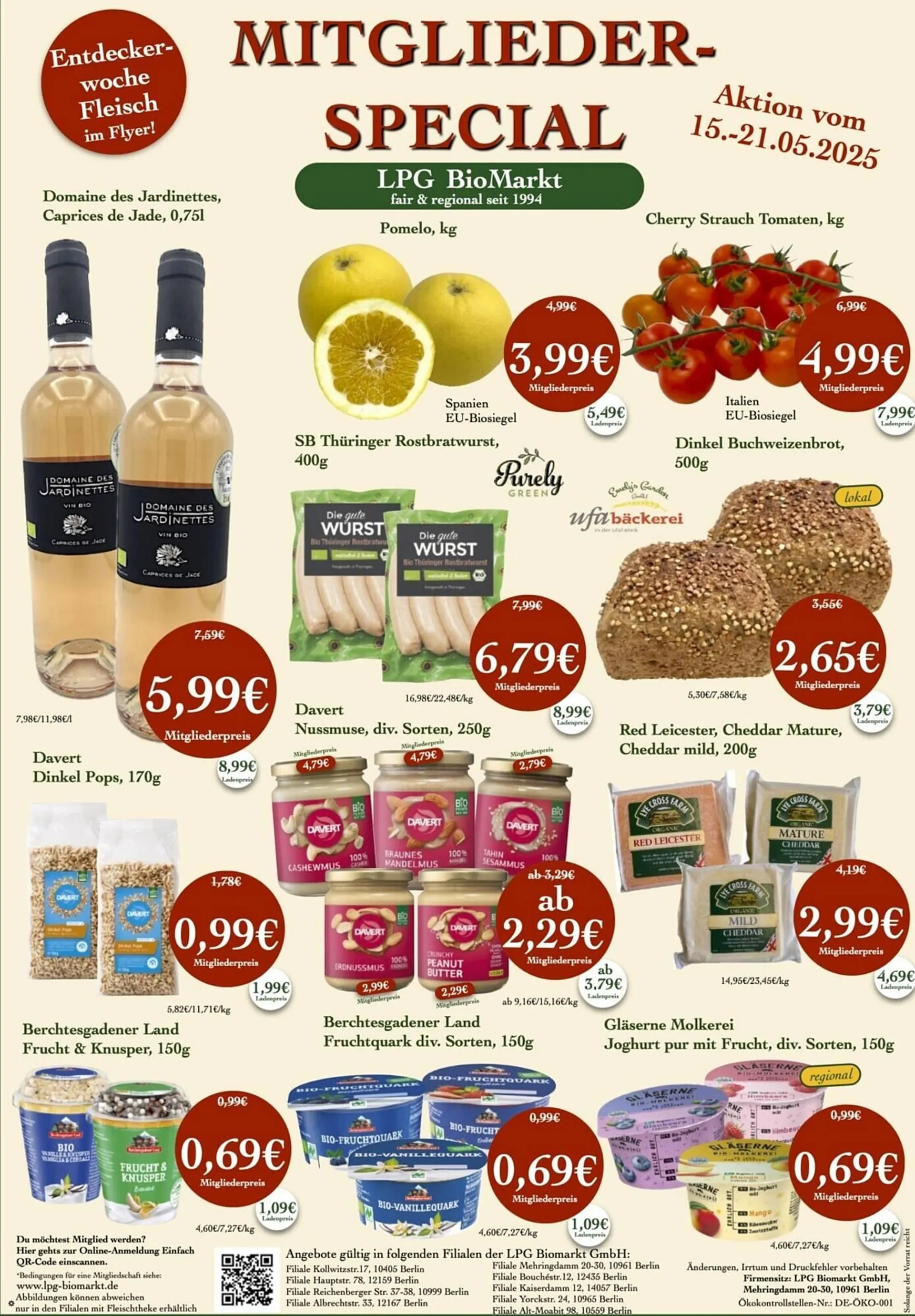 LPG Biomarkt Prospekt - 1