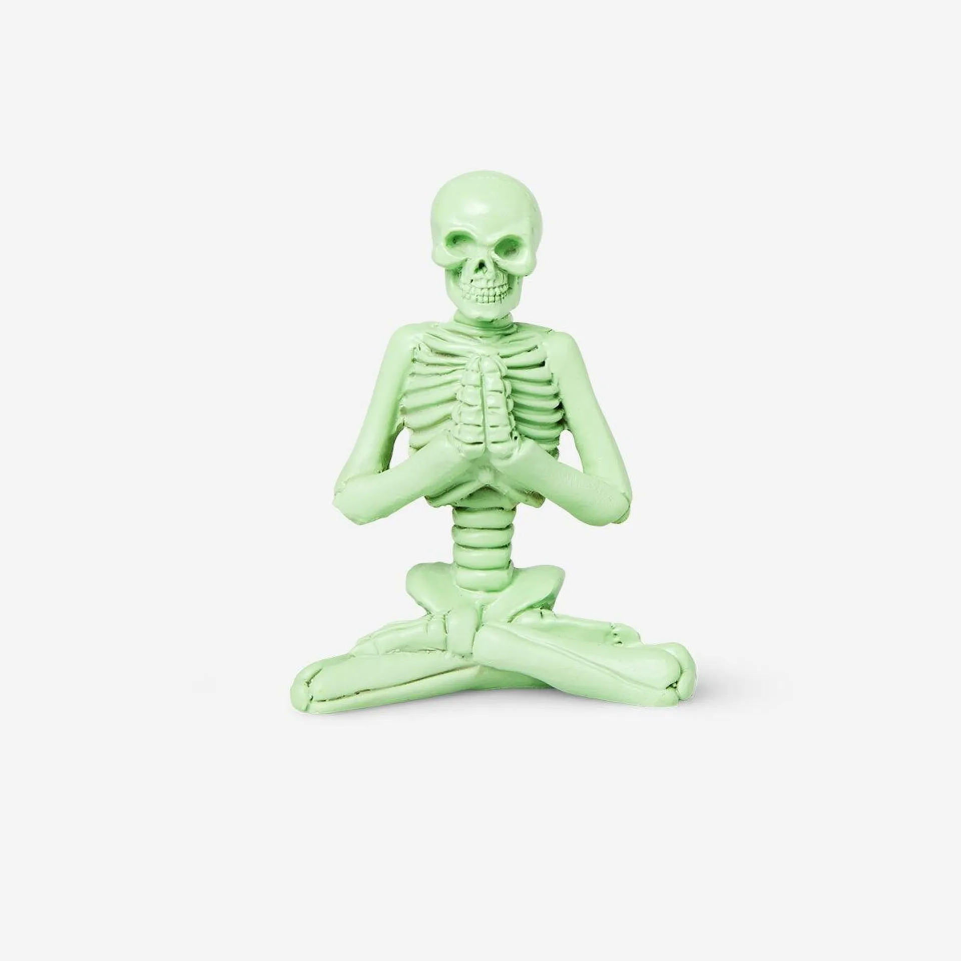 Decorative Green Skeleton