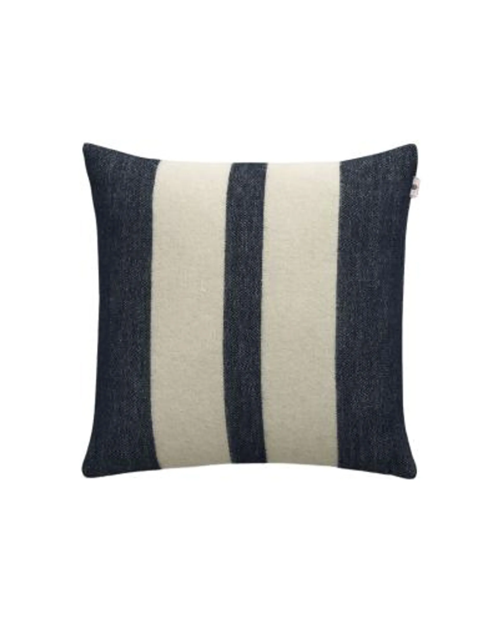 Gant Kissenhülle Stripe Wool Evening Blue