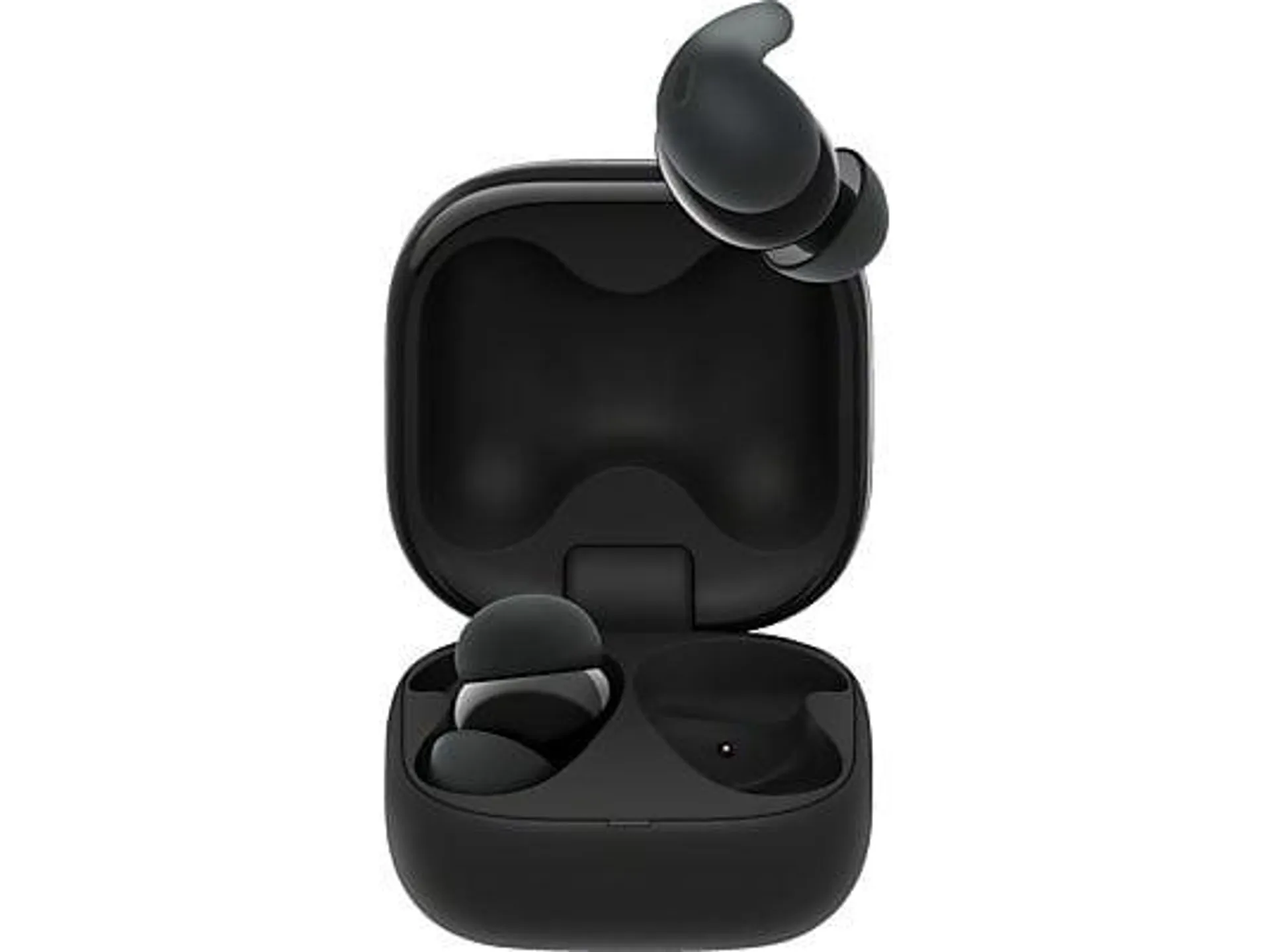 SONY LinkBuds Fit - Truly Wireless Noise Cancelling, In-ear Kopfhörer Bluetooth Schwarz