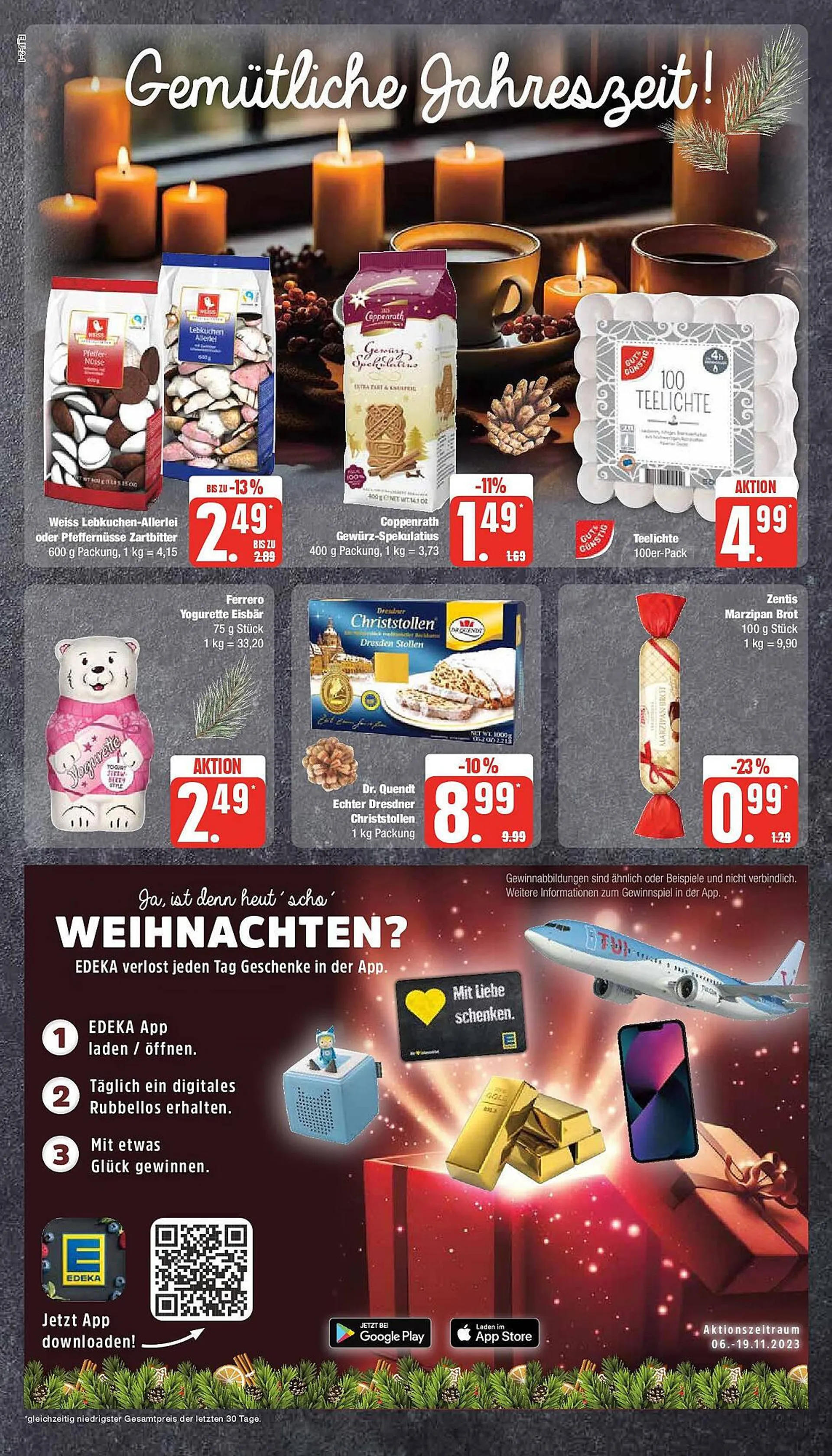 EDEKA Prospekt von 15. November bis 15. November 2023 - Prospekt seite 2