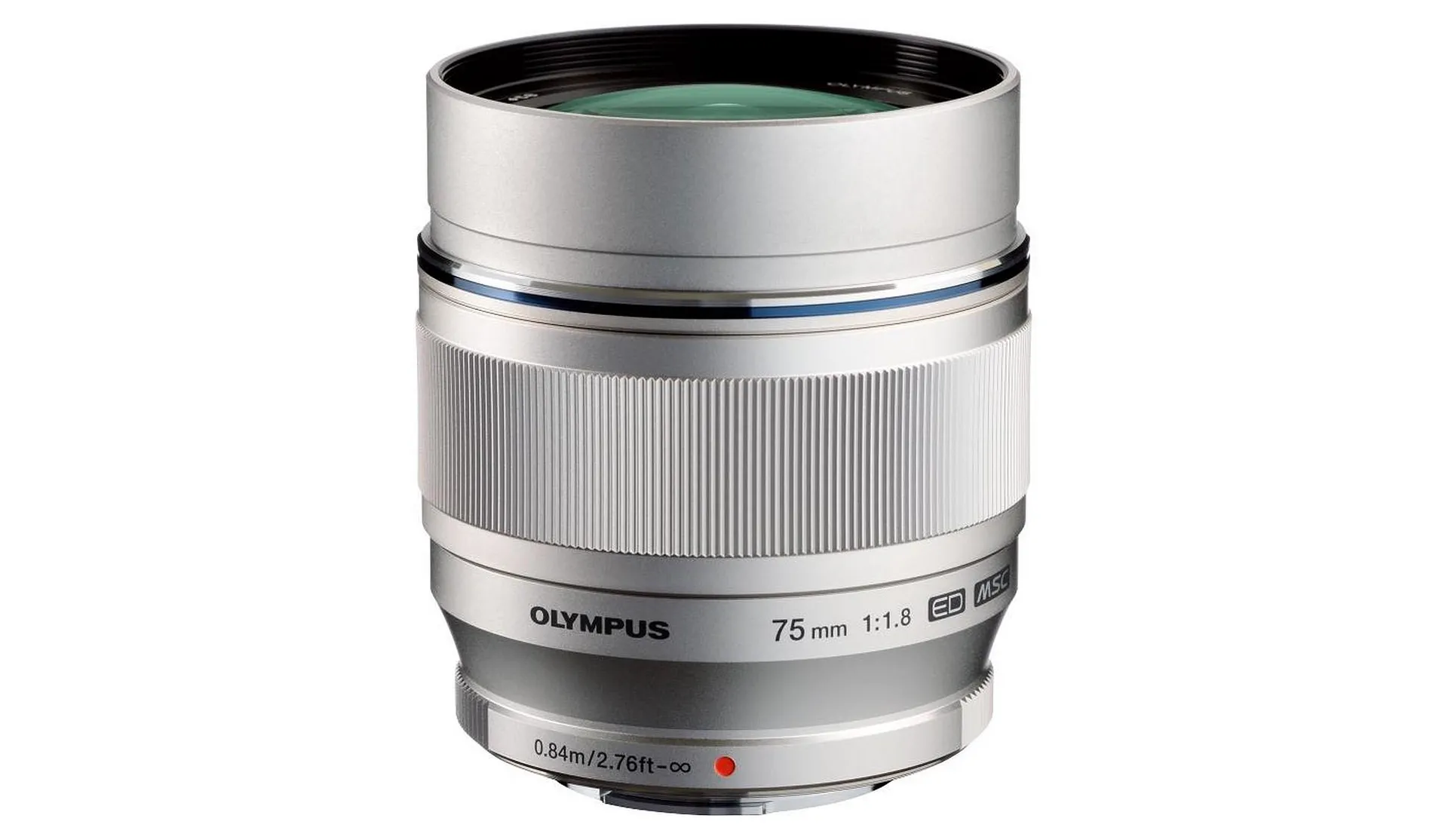 Olympus M.Zuiko 75/1,8 ED silber