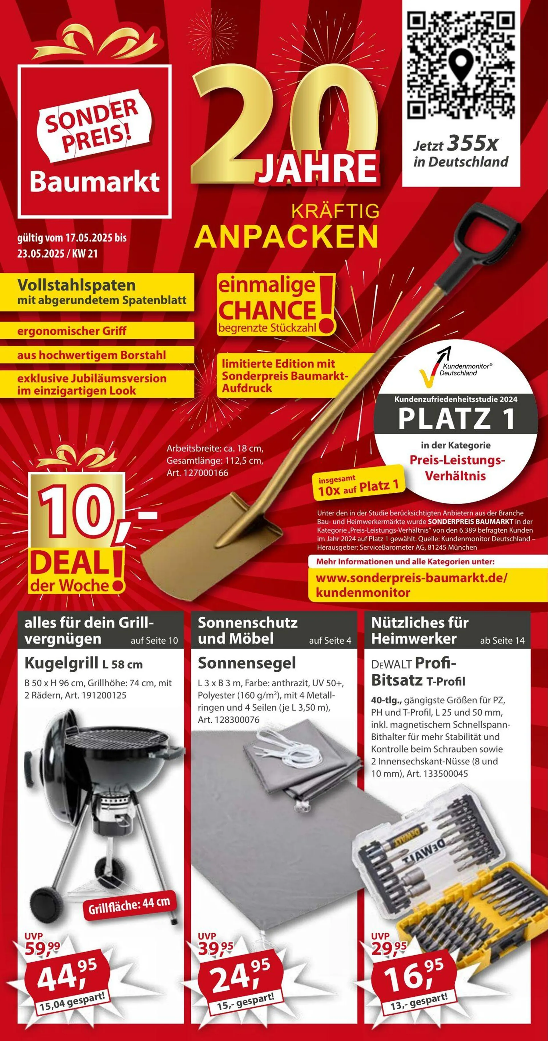 Sonderpreis Baumarkt Aktueller Prospekt - 1