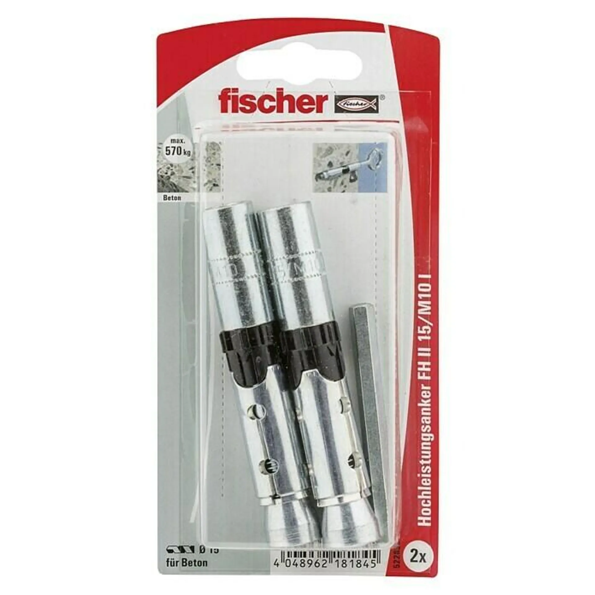 Fischer Hochleistungsanker FH 2 15/M10 I K