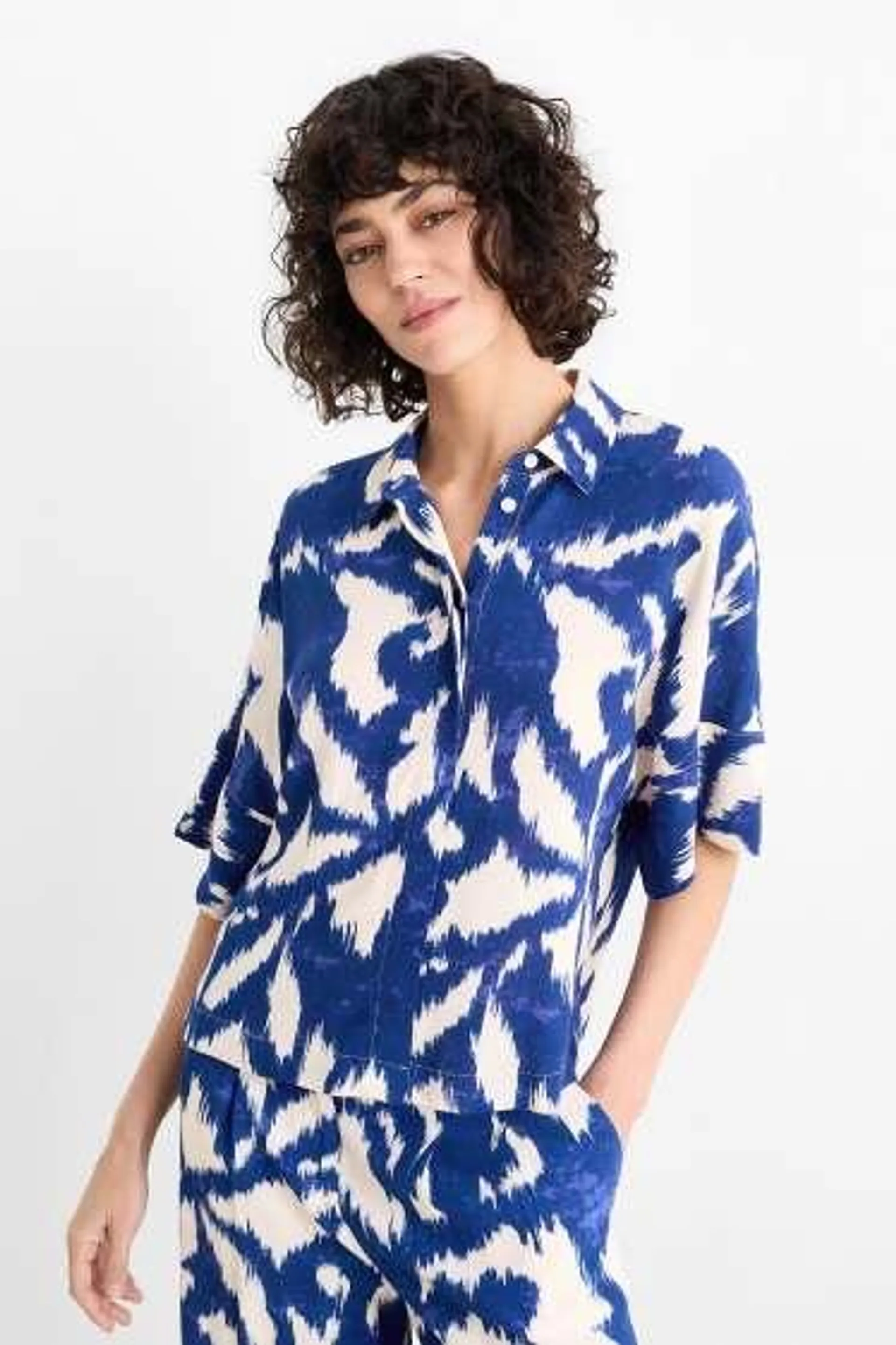 Blouse - patterned