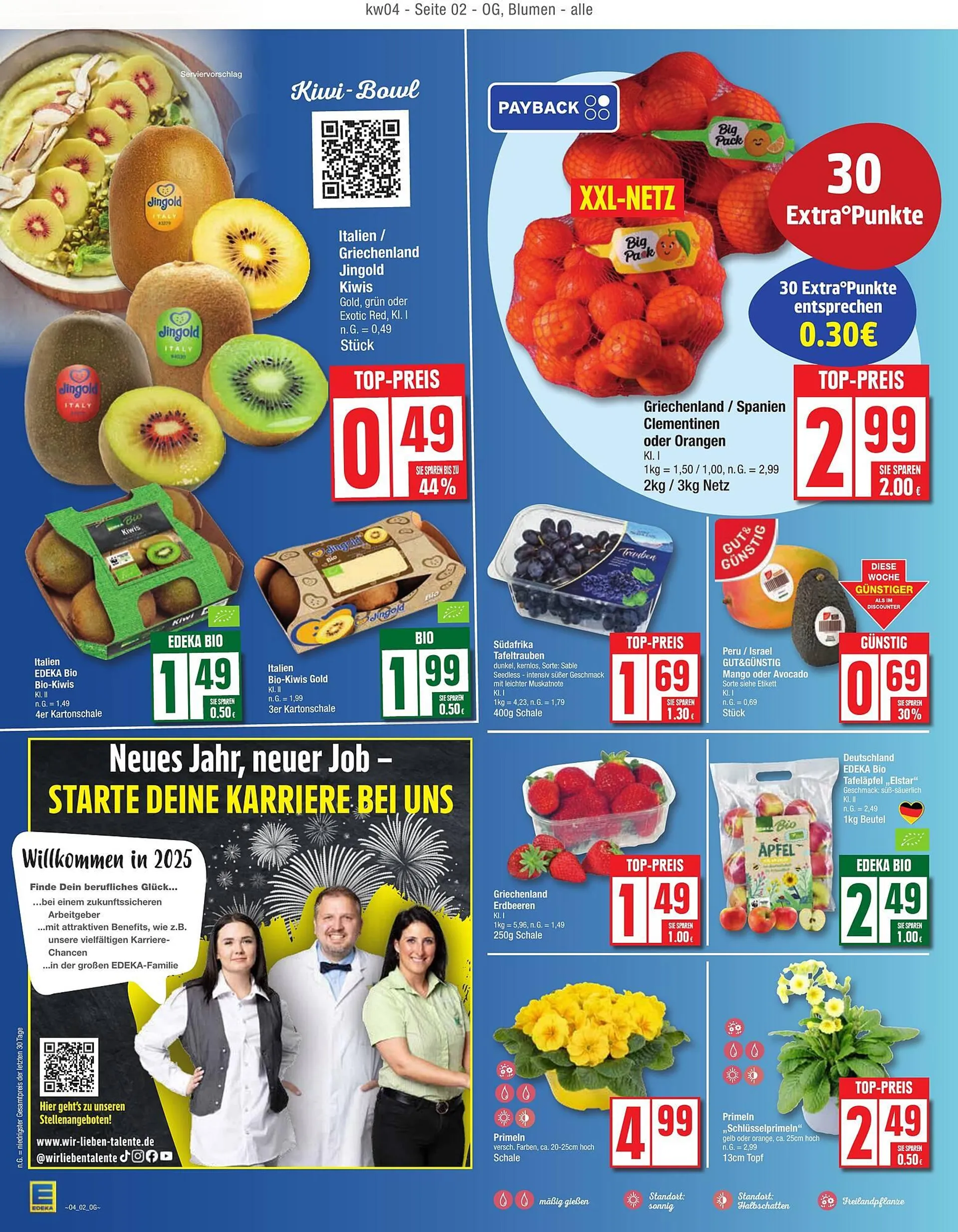 EDEKA Prospekt von 20. Januar bis 25. Januar 2025 - Prospekt seite 2