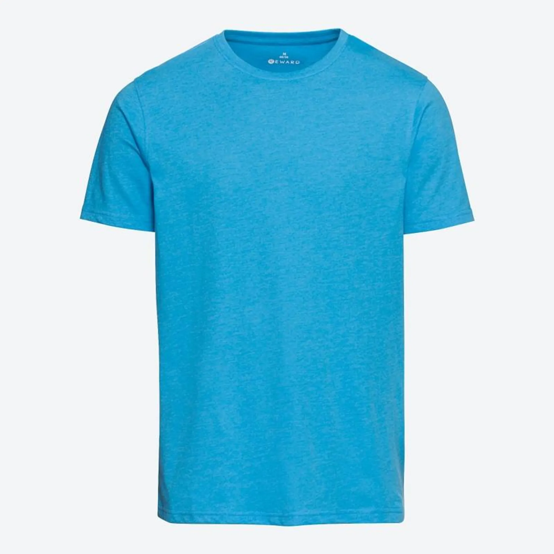 Herren-T-Shirt in Melange-Optik