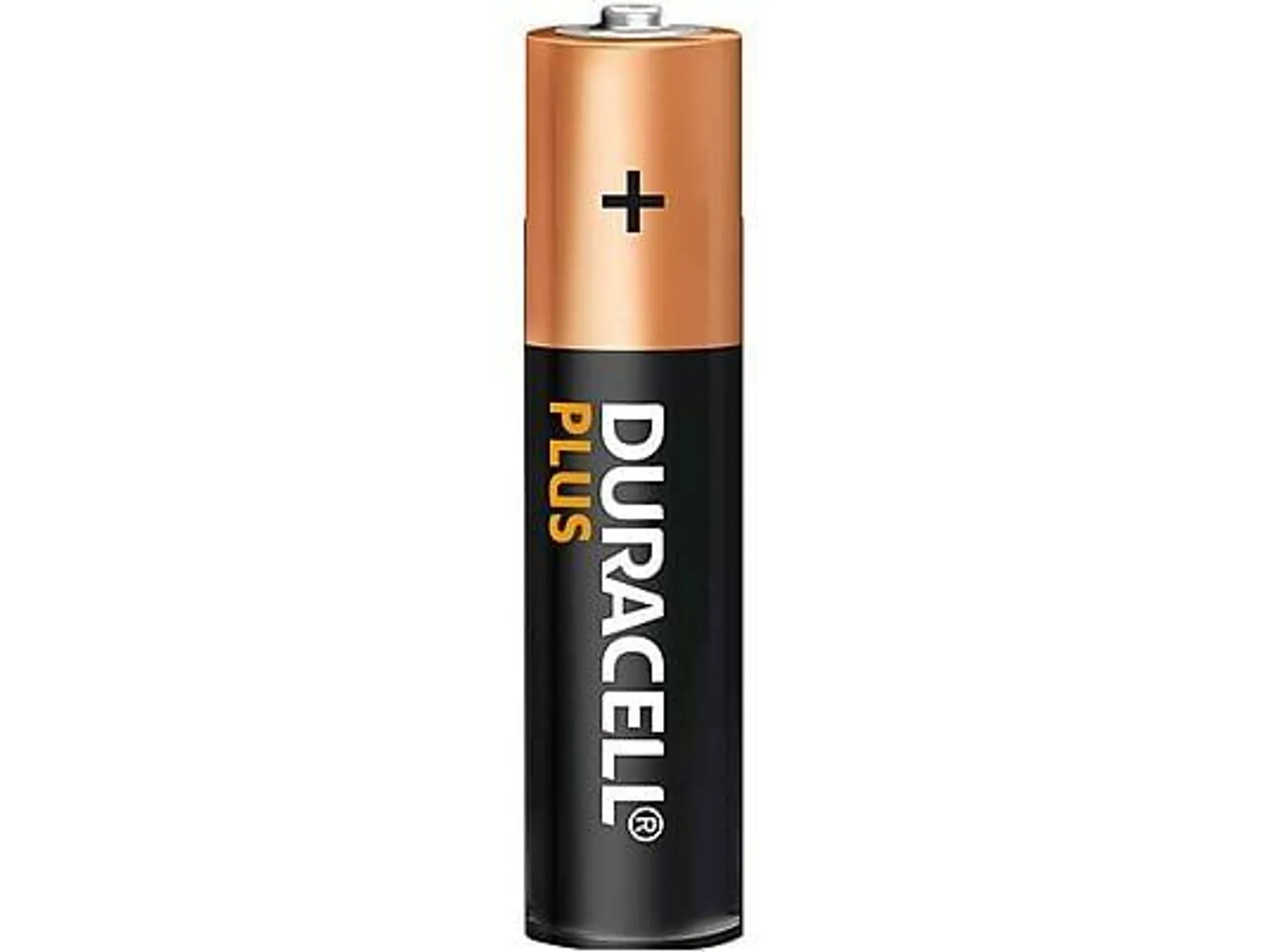 DURACELL Batterie Alkaline, Micro, AAA, LR03, 1,5V, Plus, Extra Life, 10 Stück Alkaline Batterie, 1.5 Volt 10 Stück