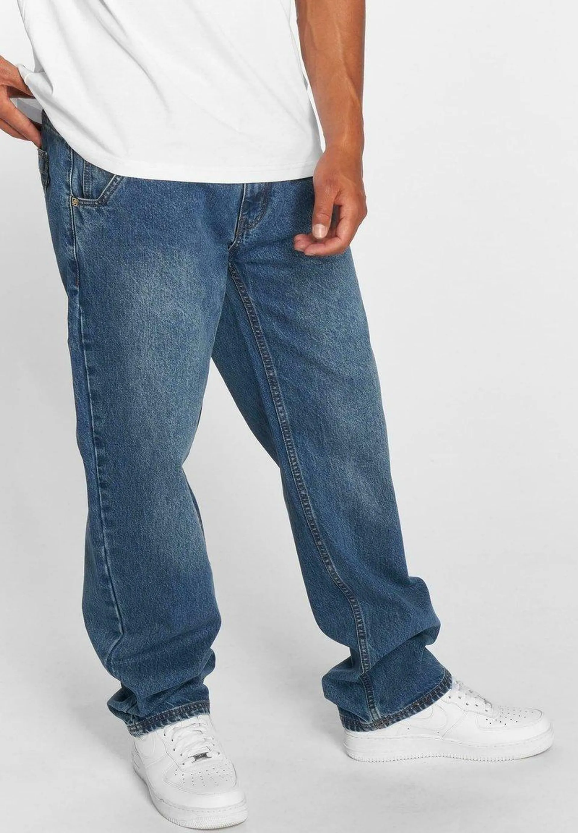 Relaxed fit jeans - denimblue