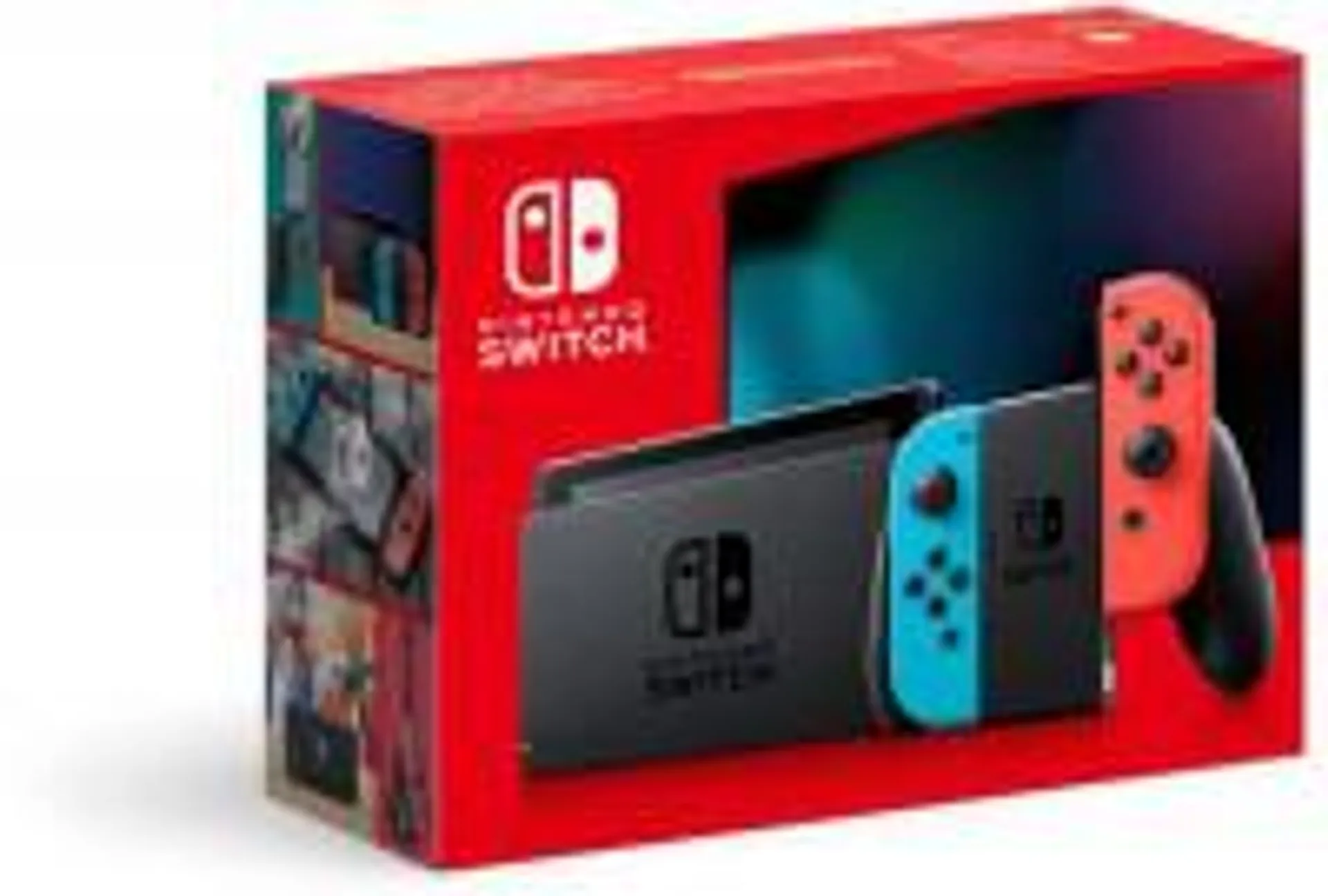 Nintendo Switch Konsole neon rot/neon blau