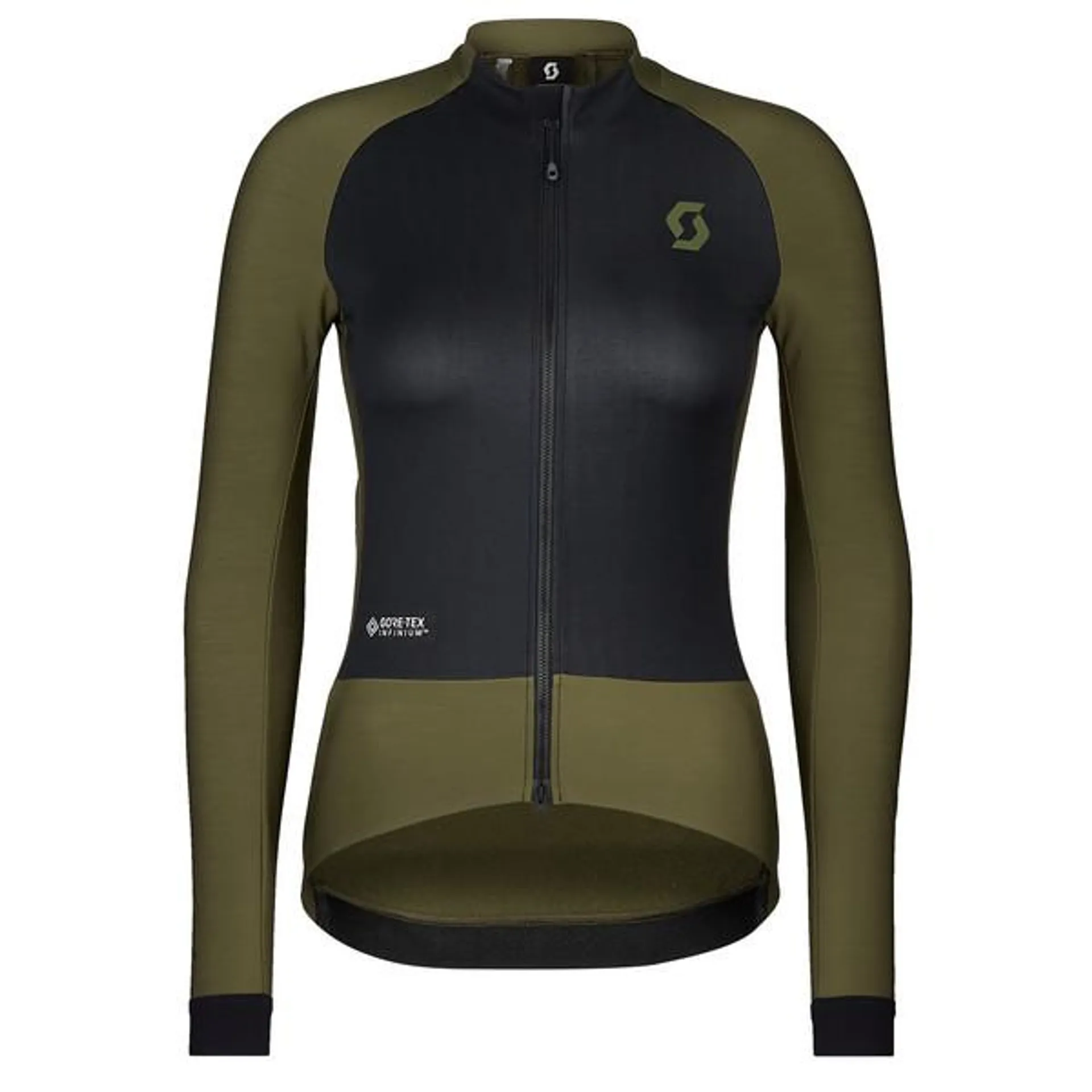 Scott JACKET W' S RC PRO WARM HYBRID GTX WS Damen Fahrradjacke FIR GREEN/BLACK