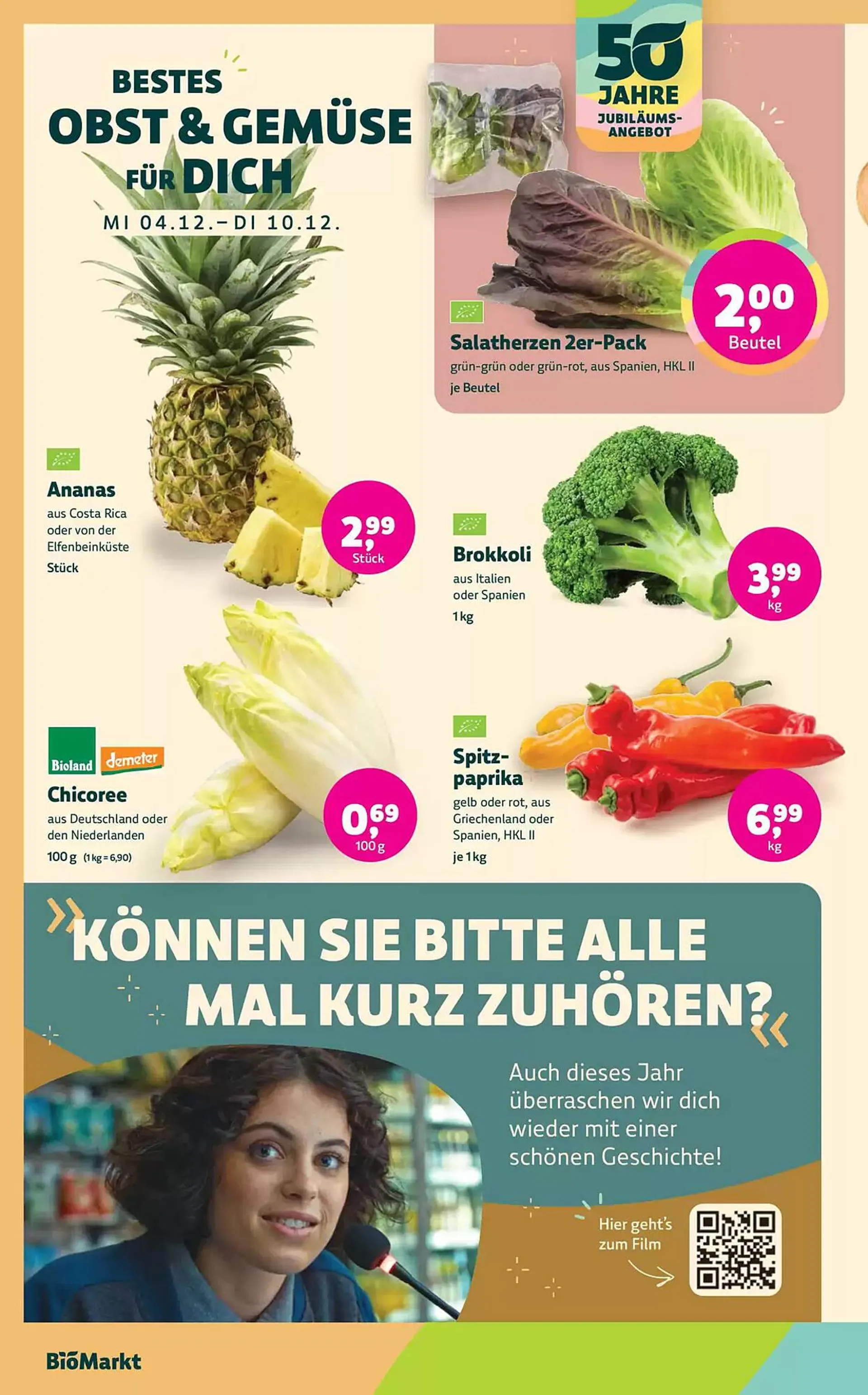 Aleco Biomarkt Prospekt von 4. Dezember bis 17. Dezember 2024 - Prospekt seite 2