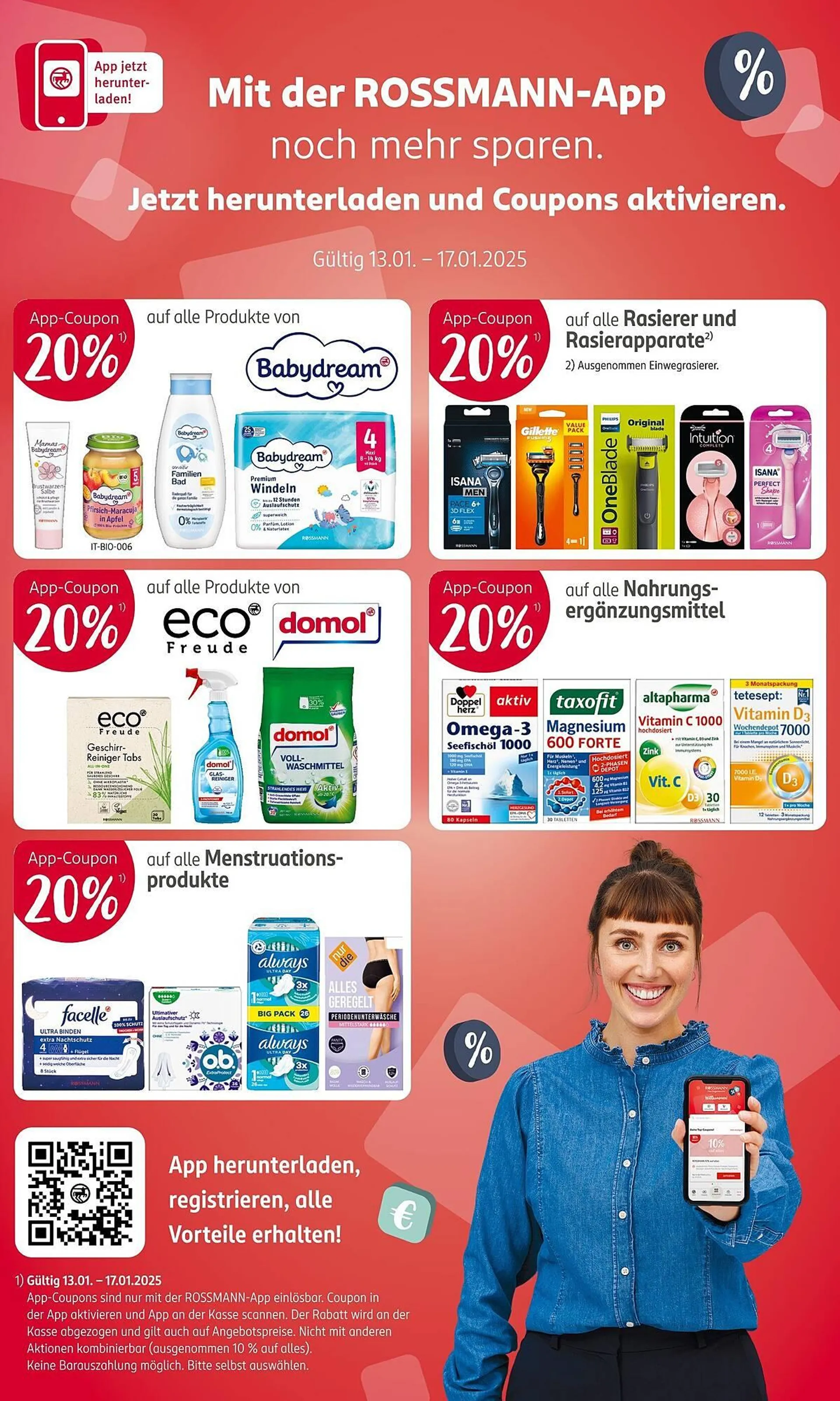 Rossmann Prospekt von 13. Januar bis 17. Januar 2025 - Prospekt seite 12