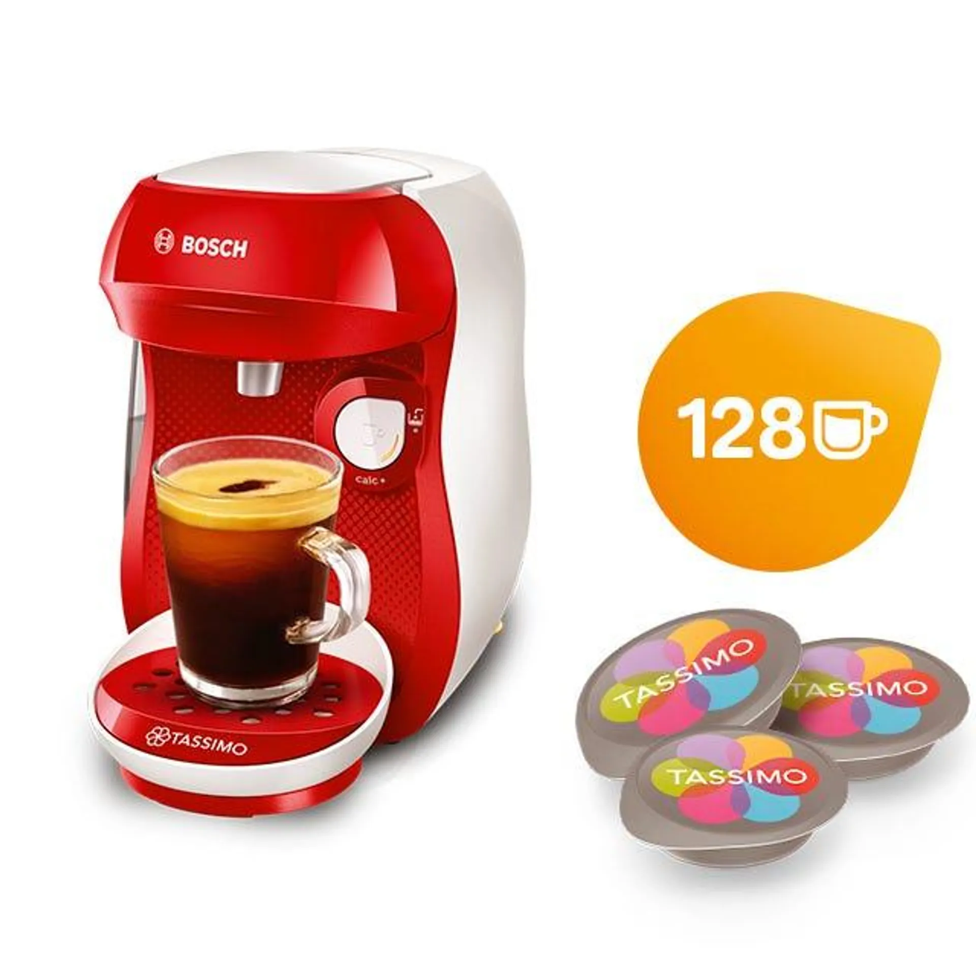 BINGO: 10 Pack Kapseln + Happy Maschine (Red & White) GRATIS