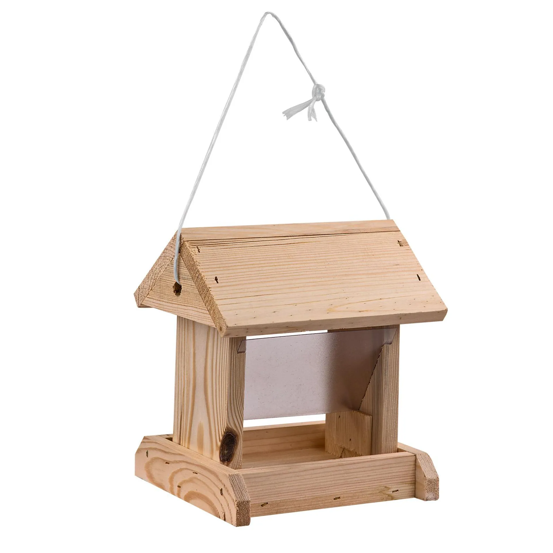 Vogelhaus Stieglitz Vogelhäuschen Futterstelle Holzhaus 20x16x21,5cm