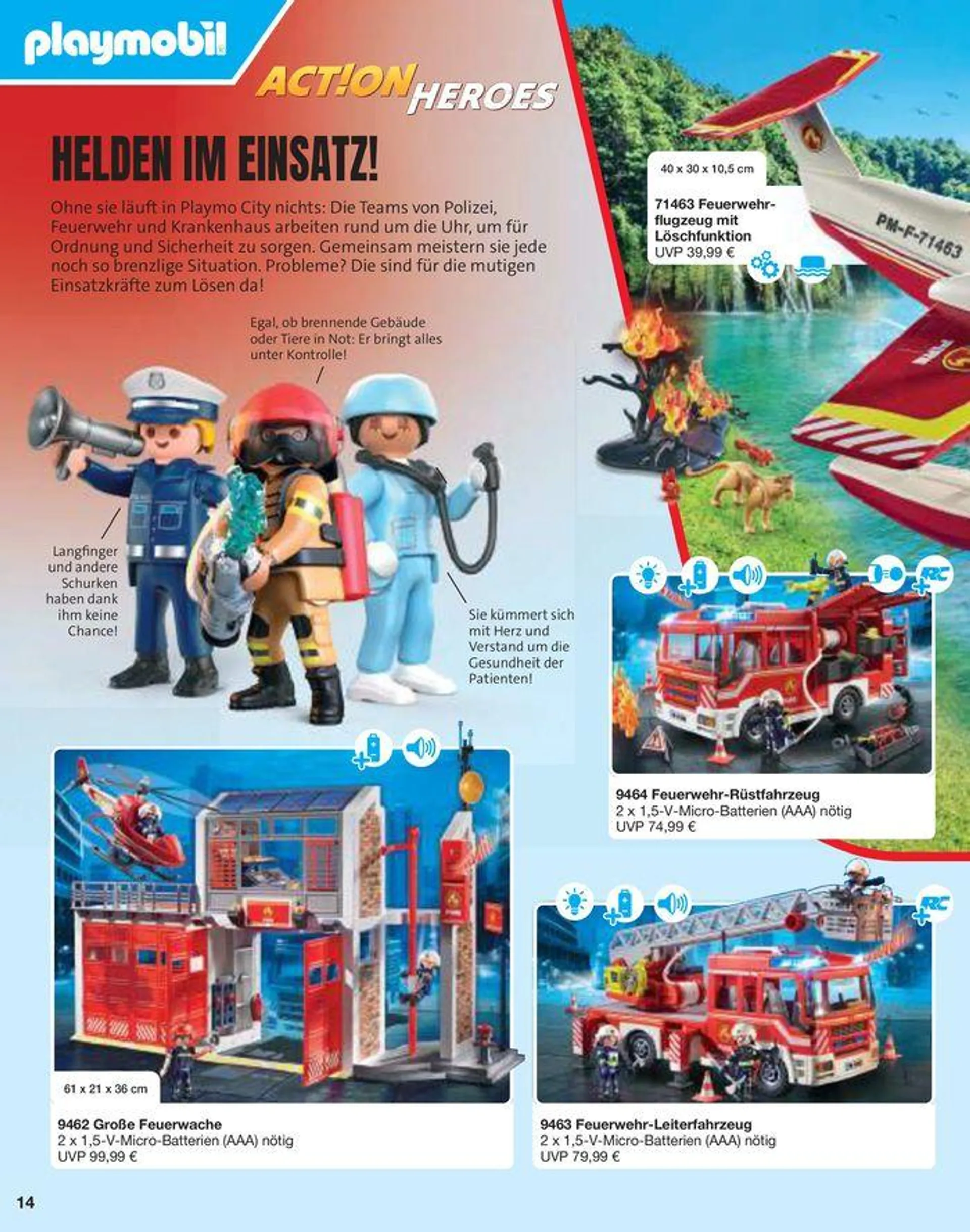 50 Years Of Playmobil von 9. Juli bis 31. Dezember 2024 - Prospekt seite 14