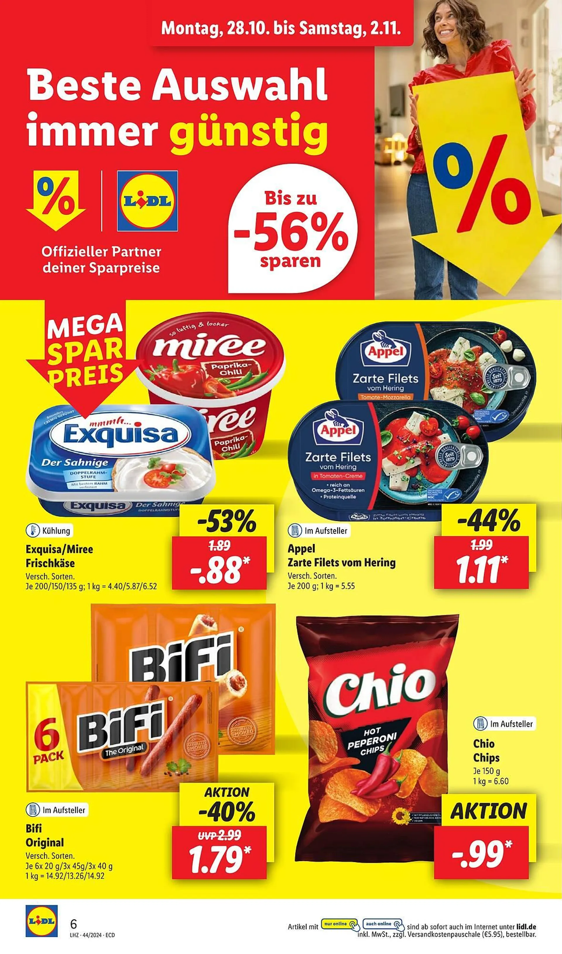 Lidl Prospekt von 28. Oktober bis 2. November 2024 - Prospekt seite 10