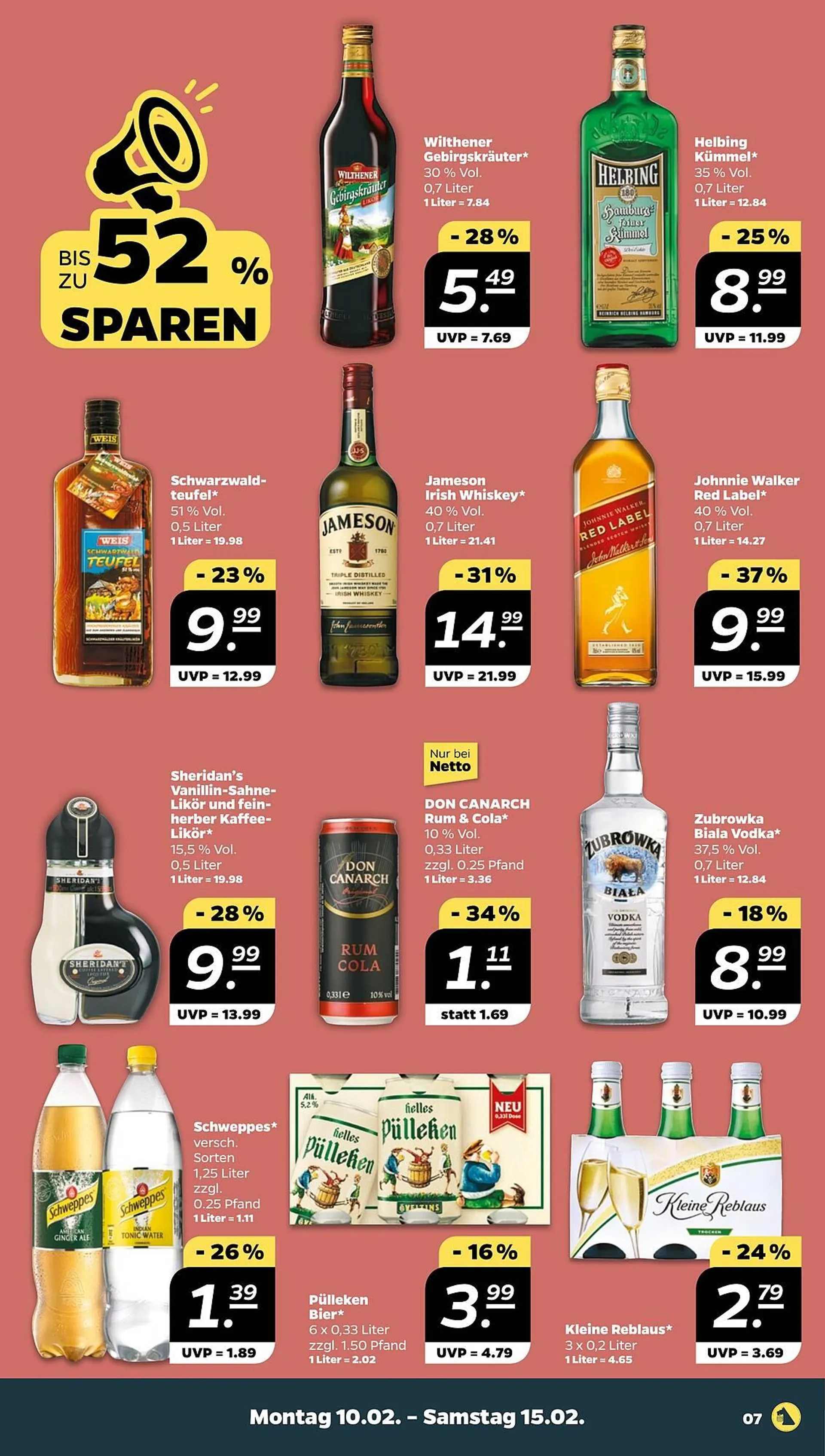 NETTO Prospekt von 10. Februar bis 15. Februar 2025 - Prospekt seite 7