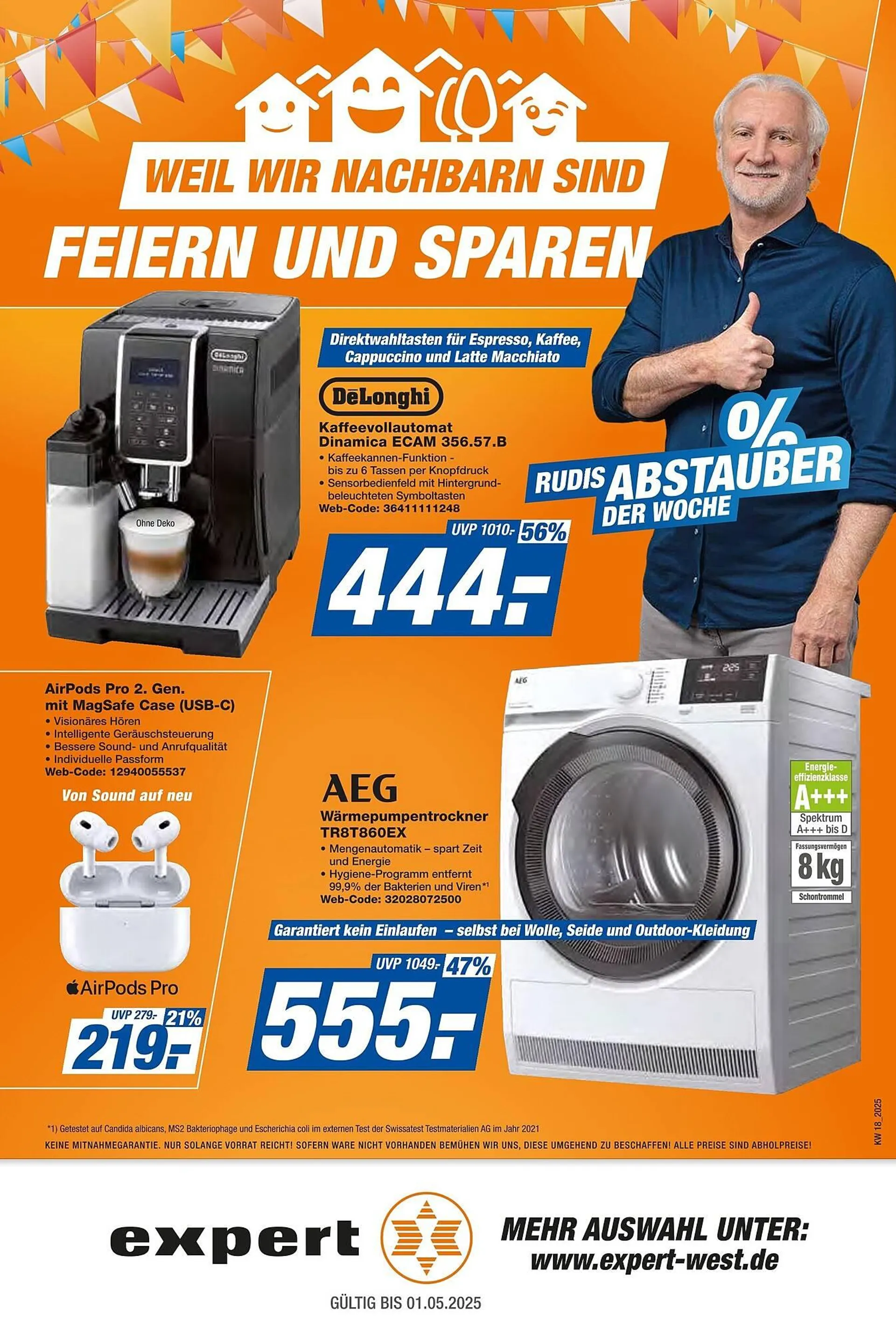 Expert Prospekt von 25. April bis 1. Mai 2025 - Prospekt seite 1