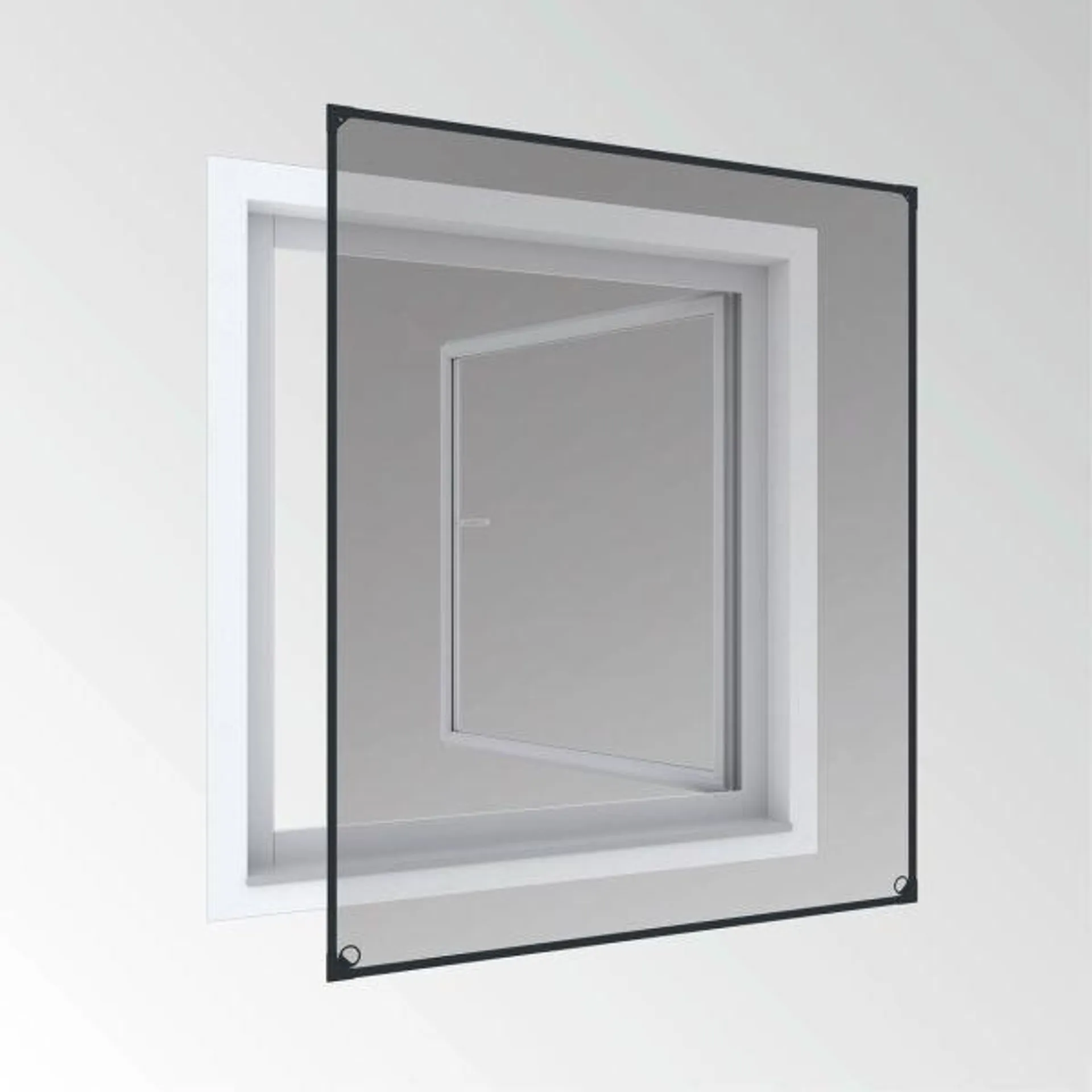 Magnetfenster 100x120cm anthrazit