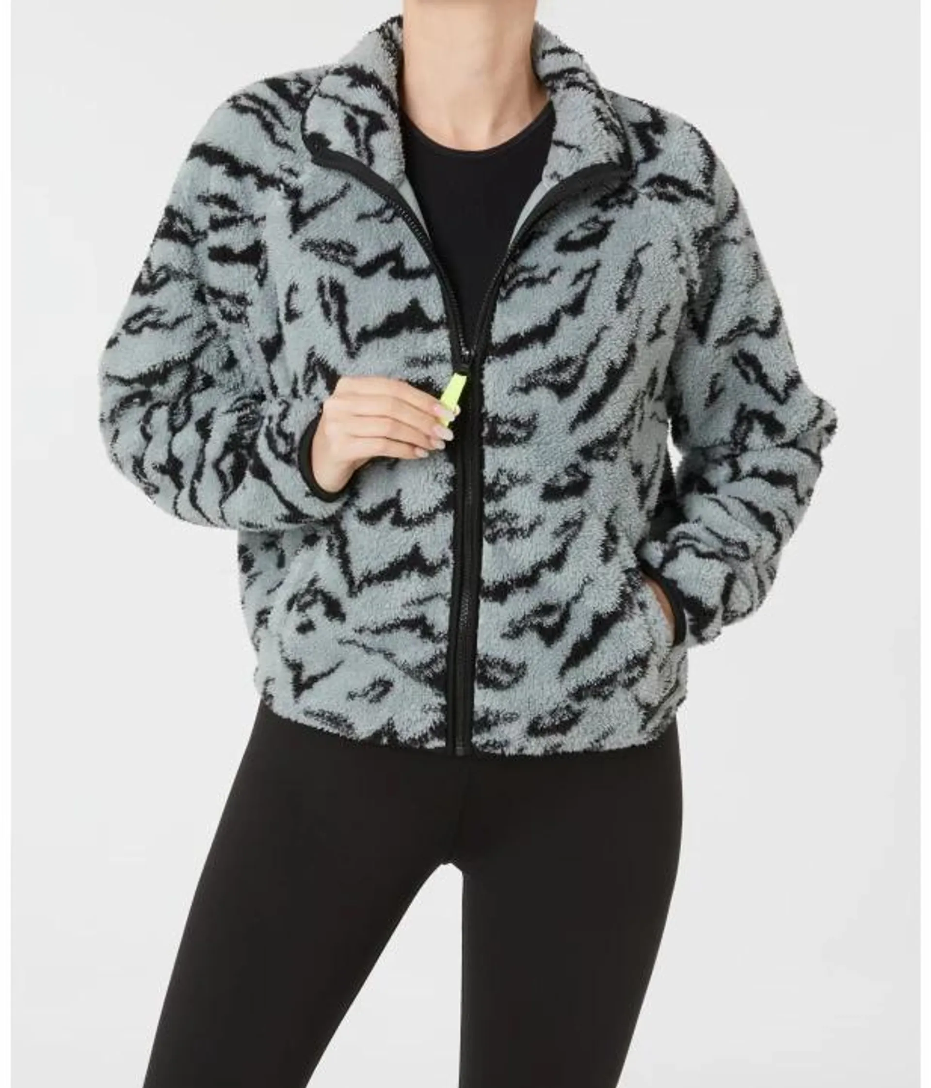 Fleece-Sportjacke