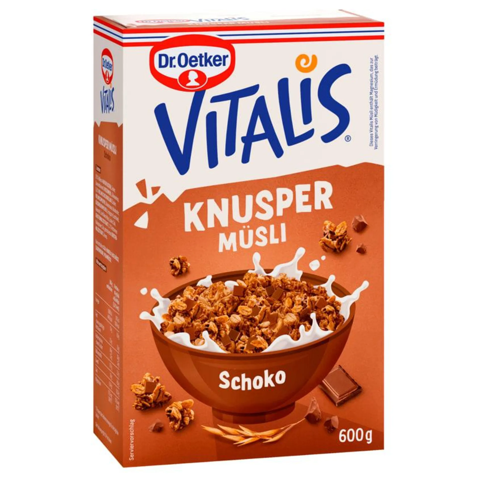 Dr. Oetker Vitalis Knuspermüsli Schoko 600g