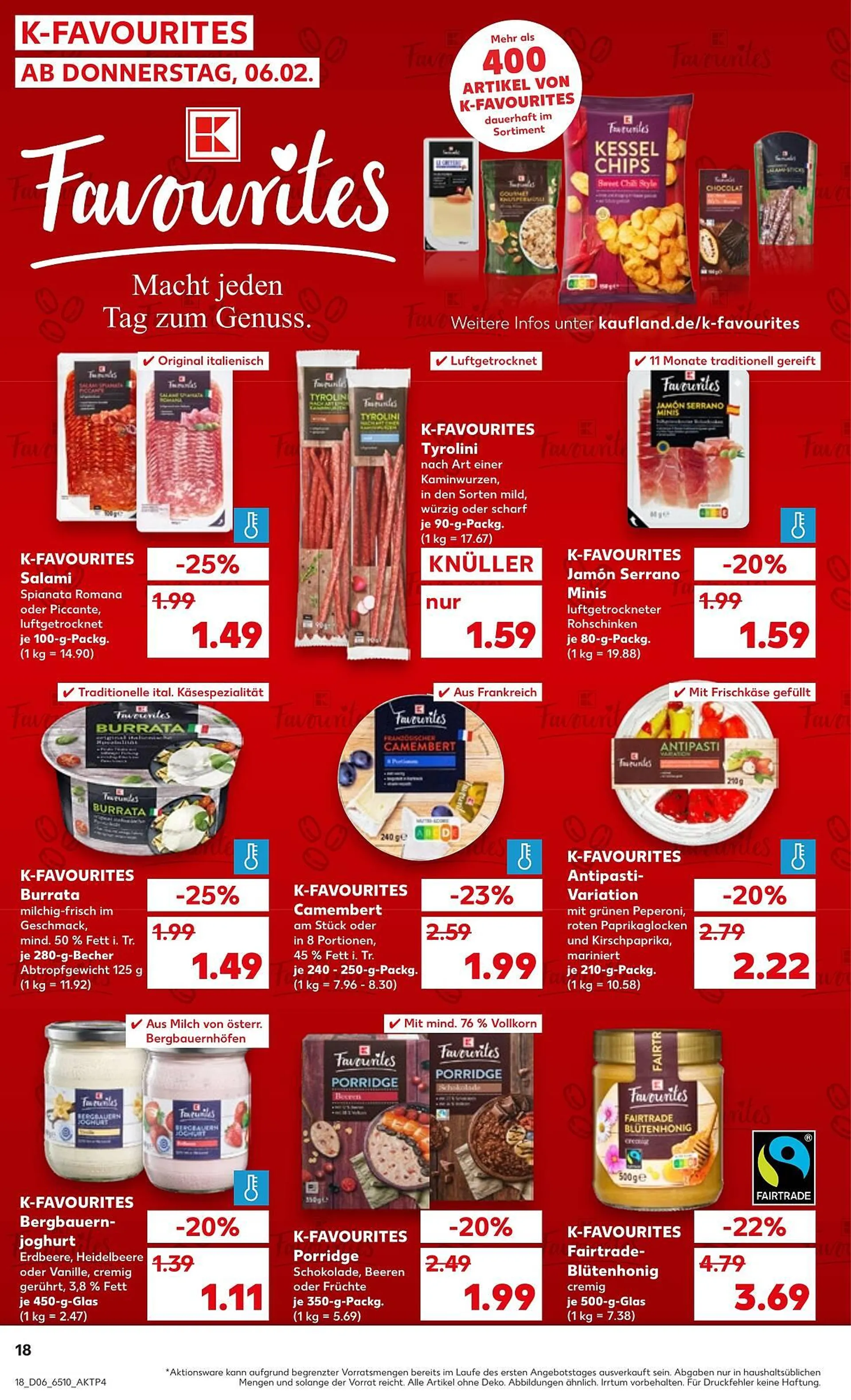 Kaufland Prospekt von 6. Februar bis 12. Februar 2025 - Prospekt seite 18