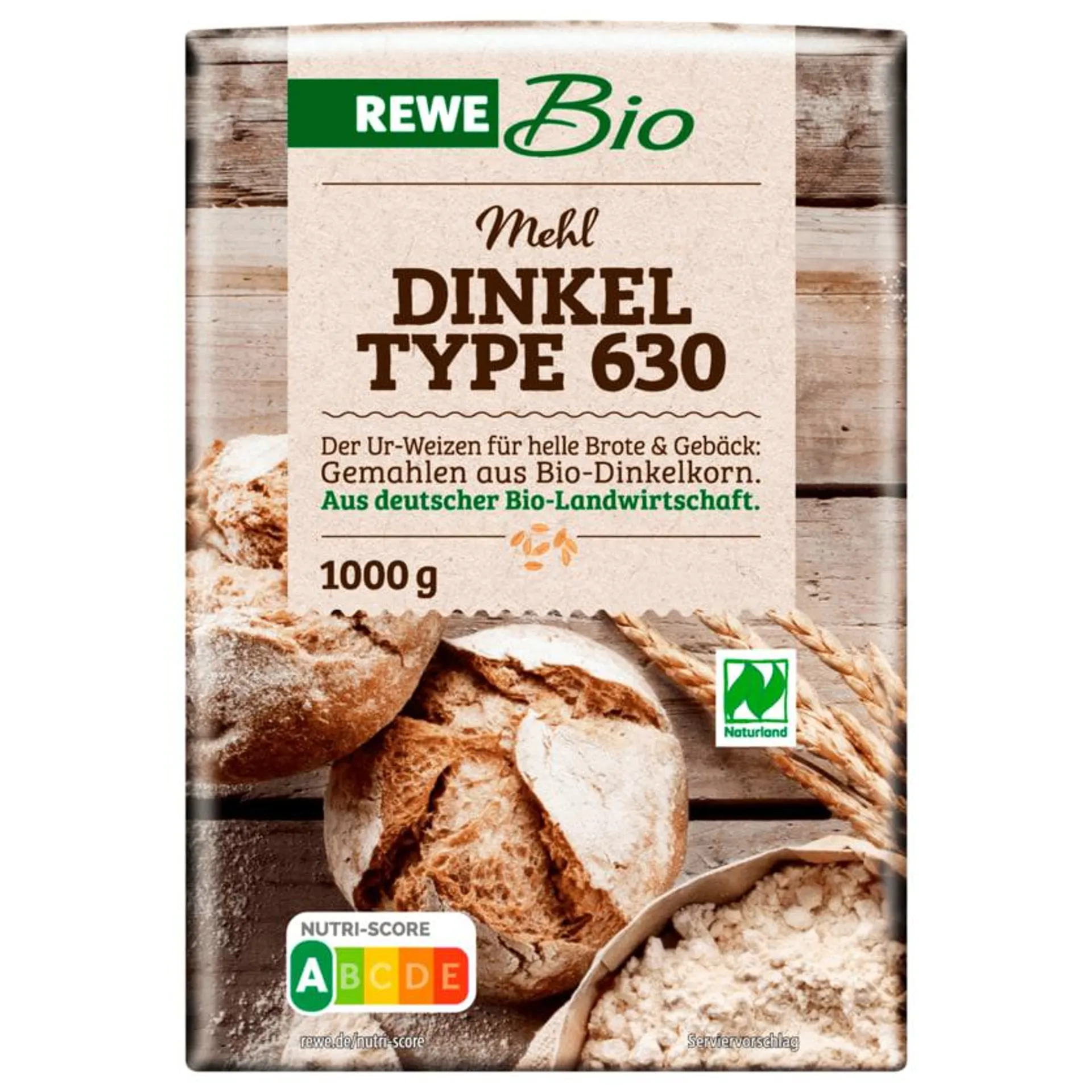 REWE Bio Dinkelmehl Type 630 1kg