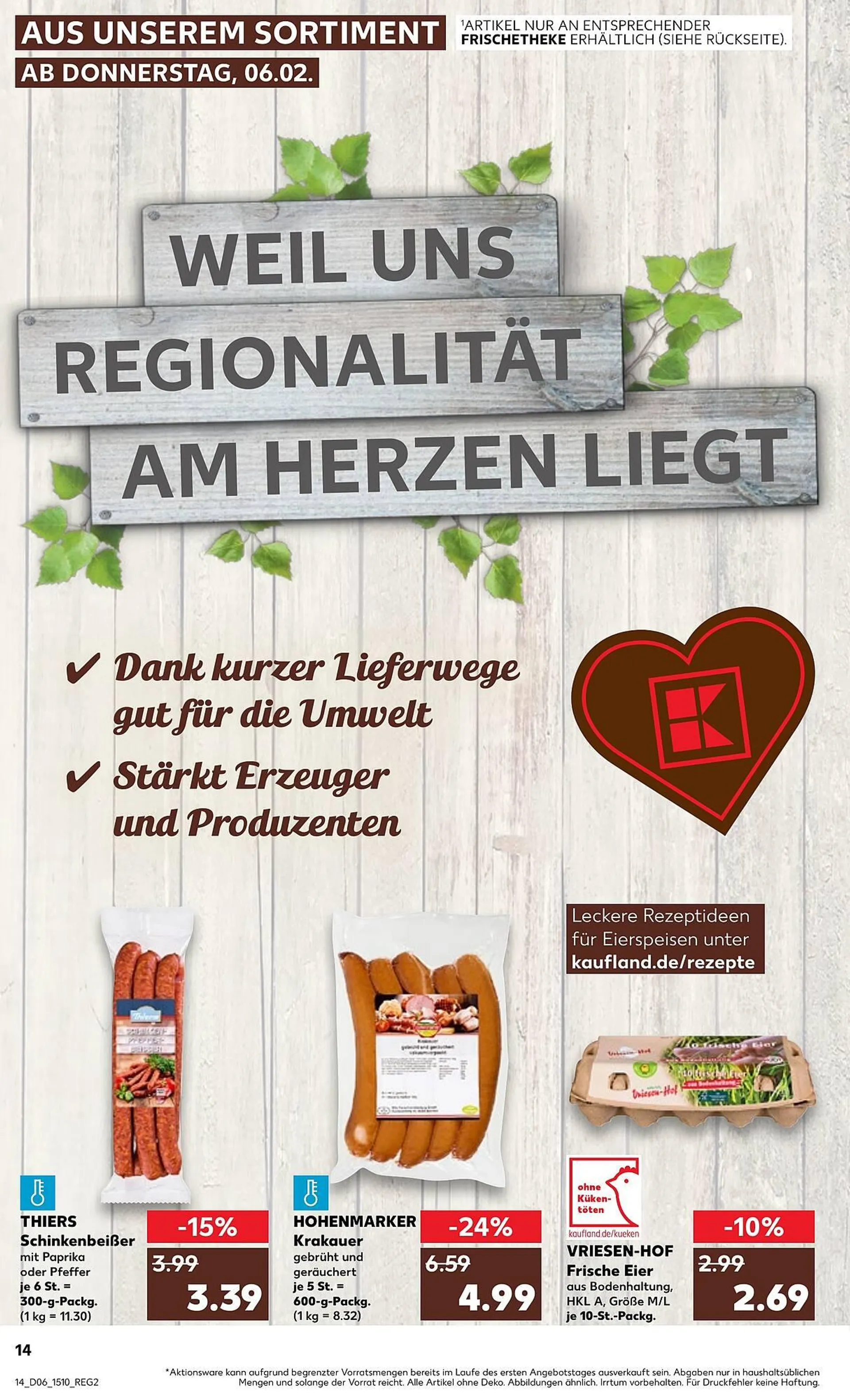 Kaufland Prospekt von 6. Februar bis 12. Februar 2025 - Prospekt seite 14