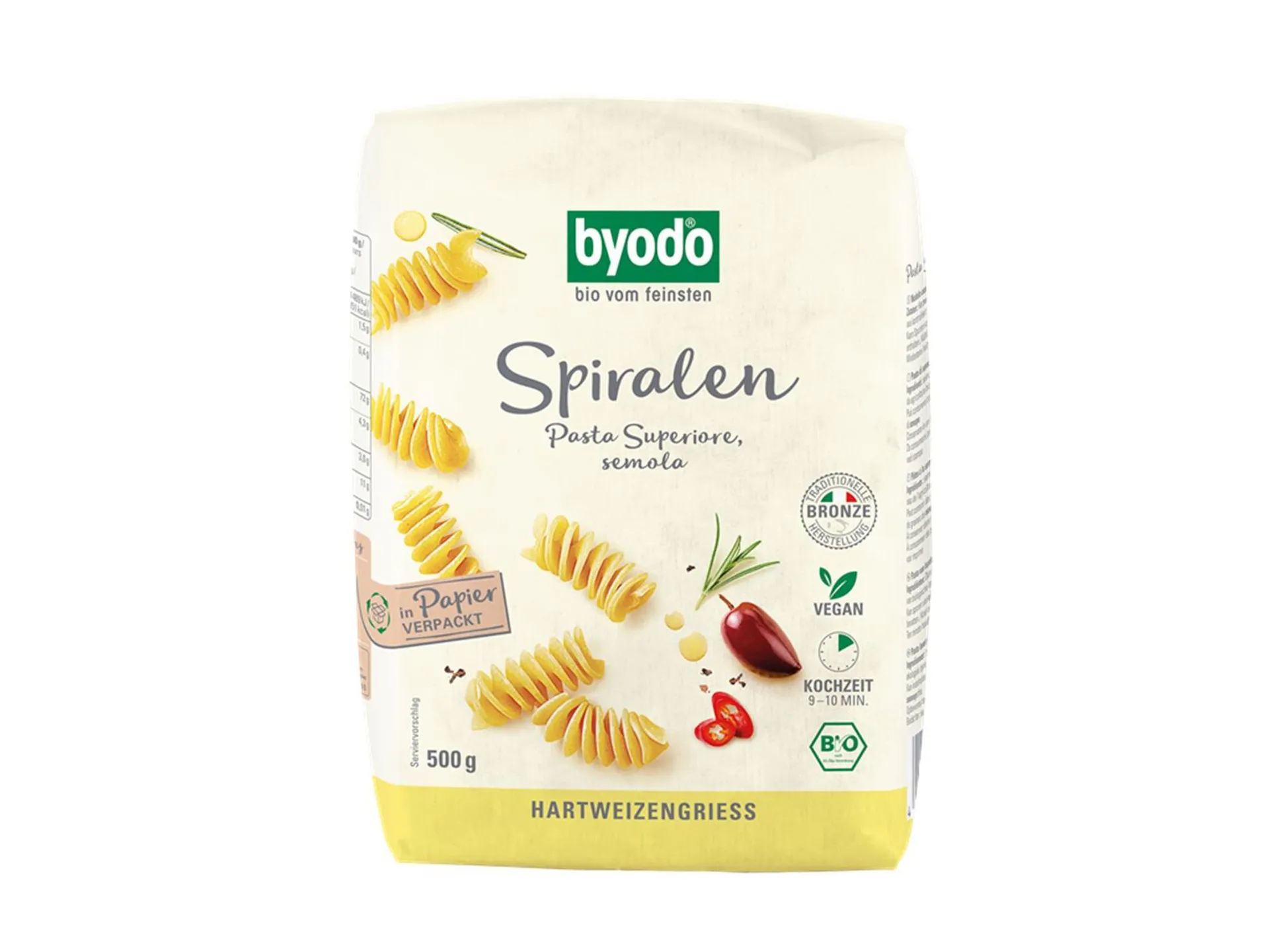 Byodo Spiralen semola 500g