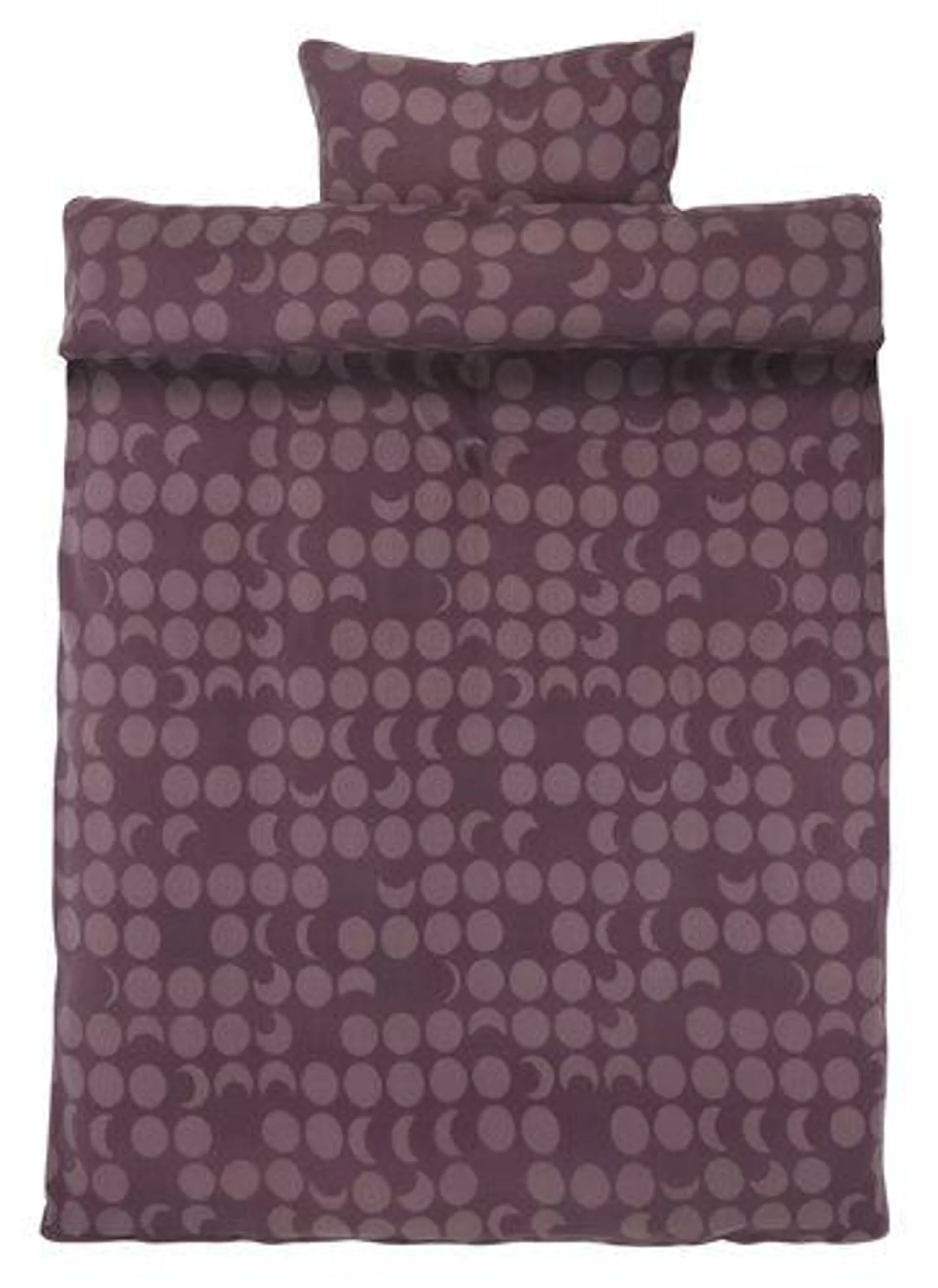 Fleece-Bettwäsche VIVI 135x200 violett