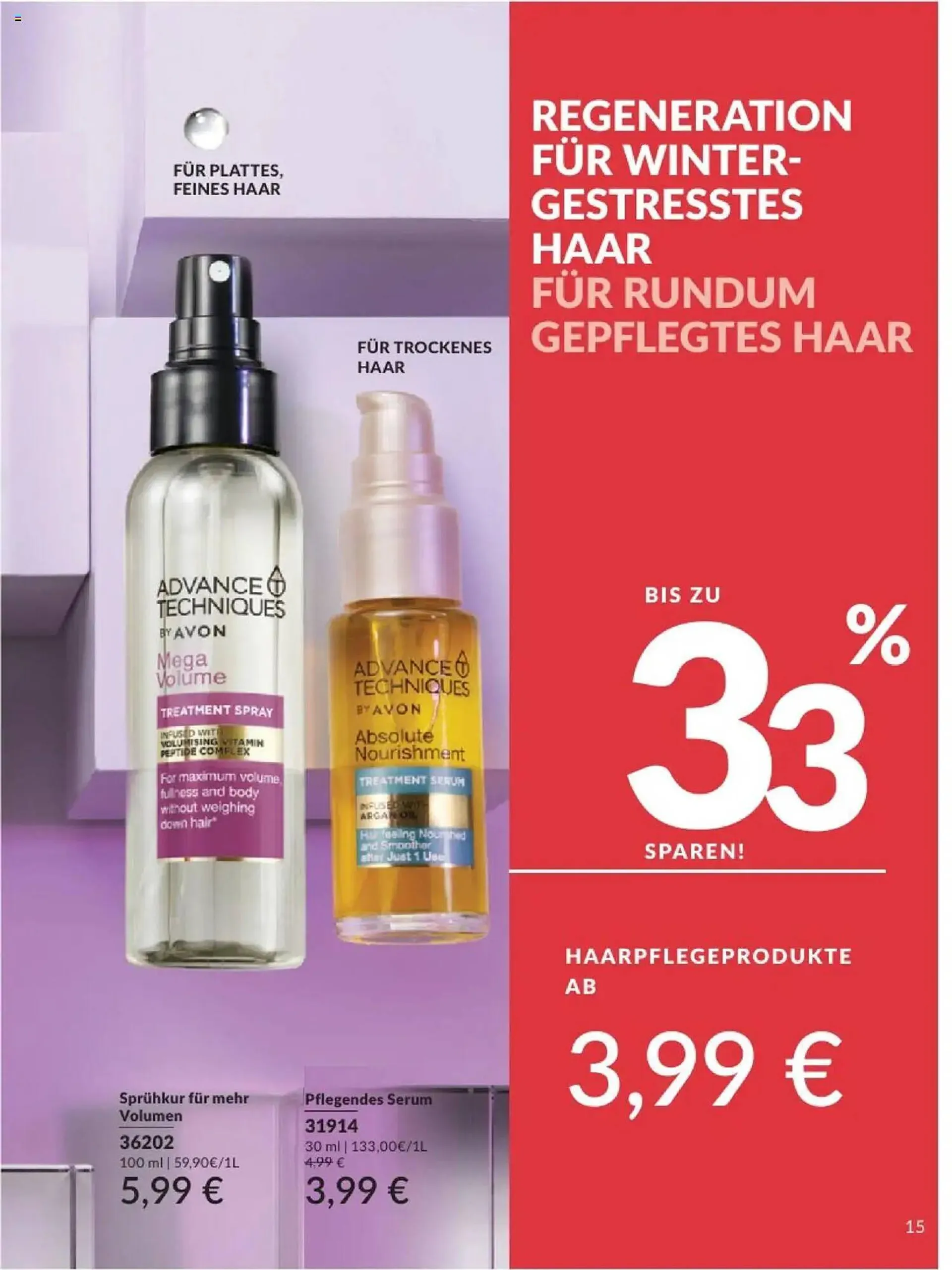 Avon Prospekt von 1. Januar bis 31. Januar 2025 - Prospekt seite 15