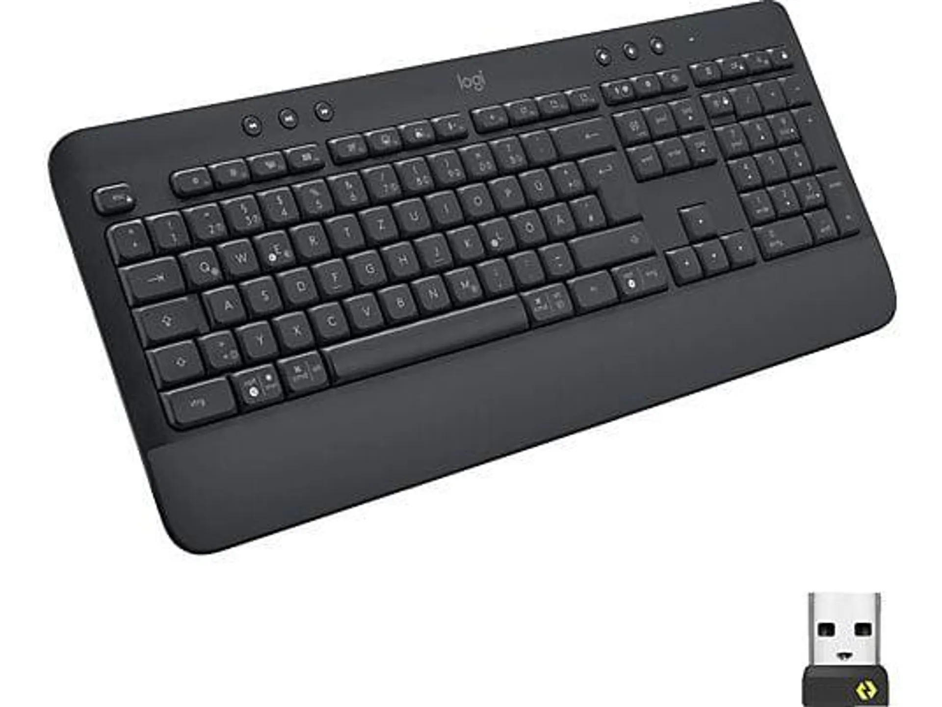 LOGITECH Signature K650 Comfort, Tastatur, Sonstiges, kabellos, Graphite